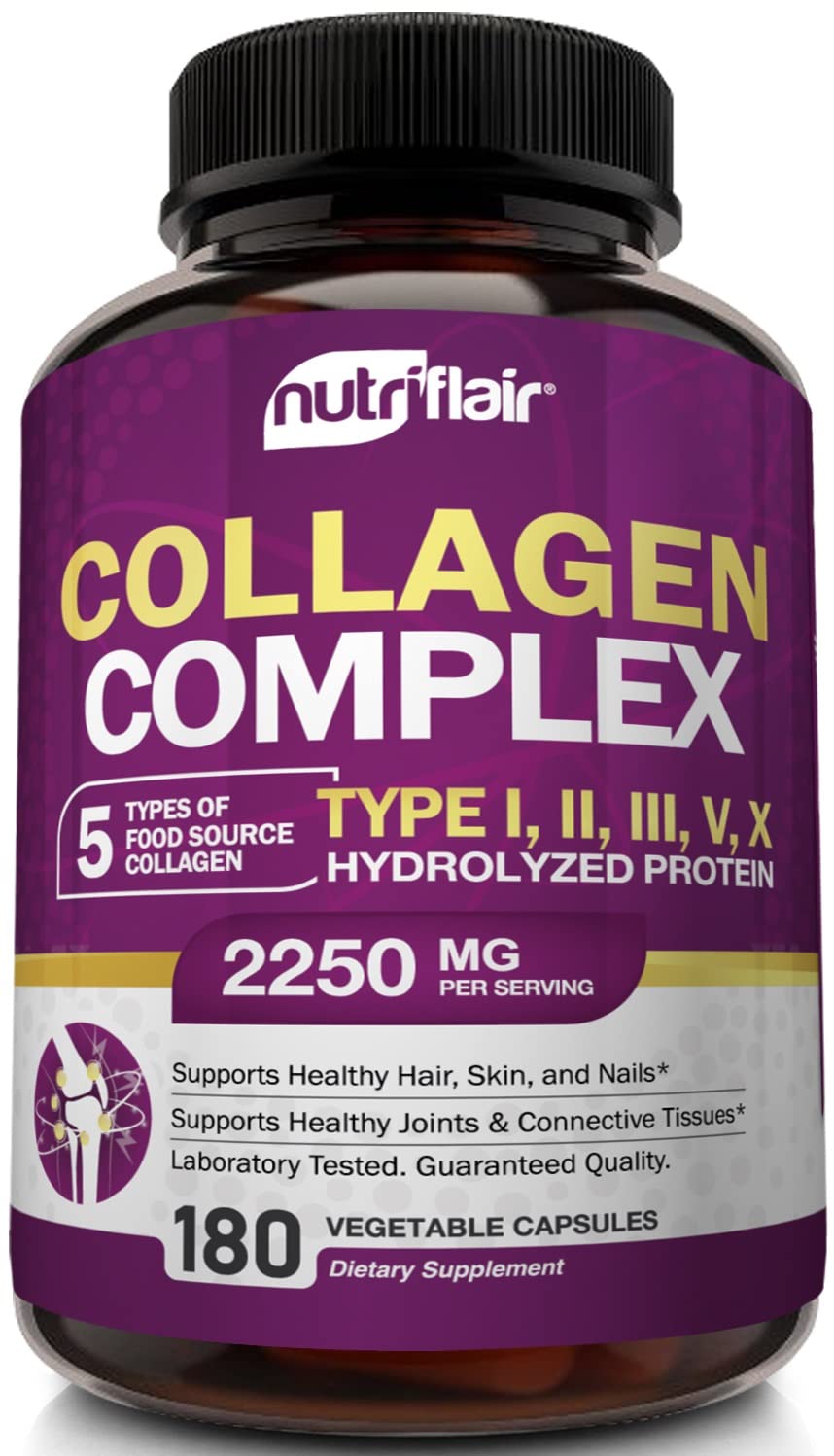 Foto 2 pulgar | Suplemento Nutriflair Péptidos Multicolágeno de 180 Cápsulas-Venta Internacional