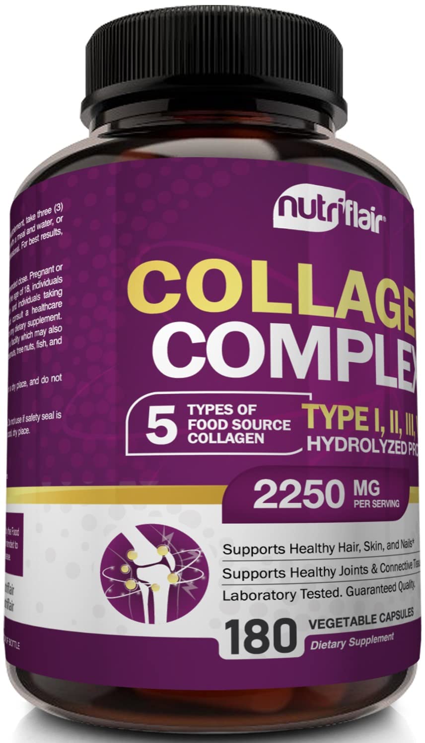 Foto 6 pulgar | Suplemento Nutriflair Péptidos Multicolágeno de 180 Cápsulas-Venta Internacional