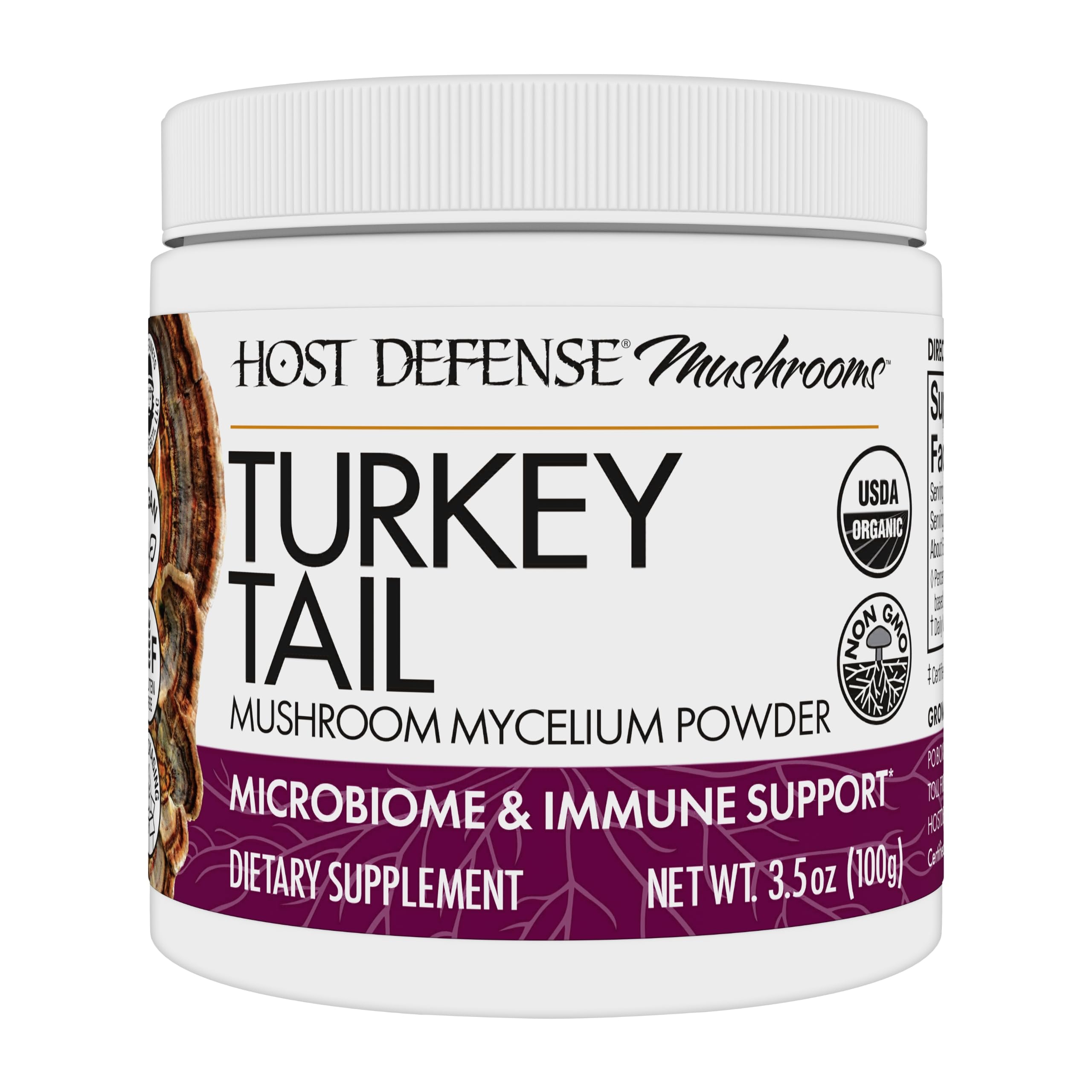 Foto 2 pulgar | Suplemento Host Defense Hongo Turkey Tail 100 ml - Venta Internacional