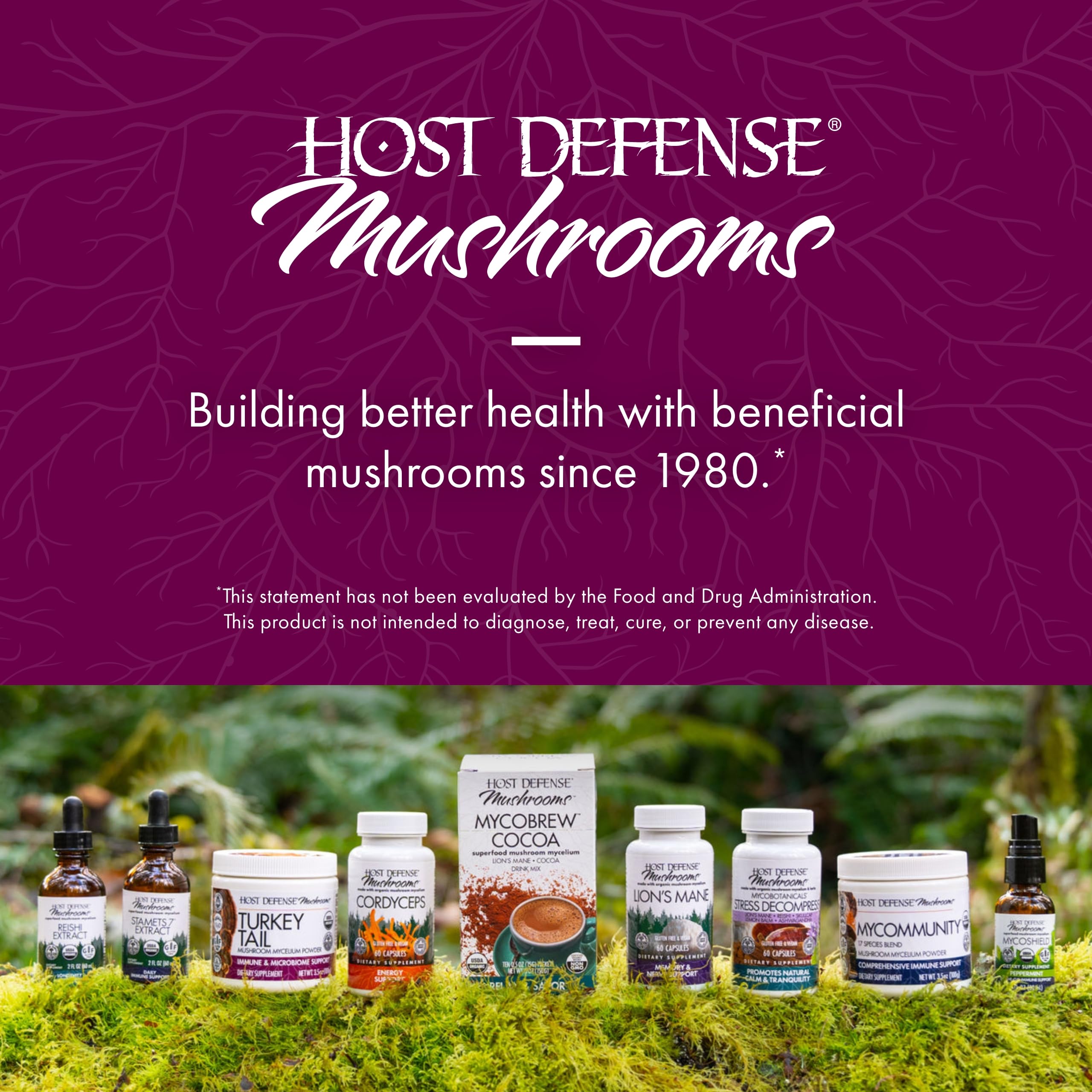 Foto 8 pulgar | Suplemento Host Defense Hongo Turkey Tail 100 ml - Venta Internacional