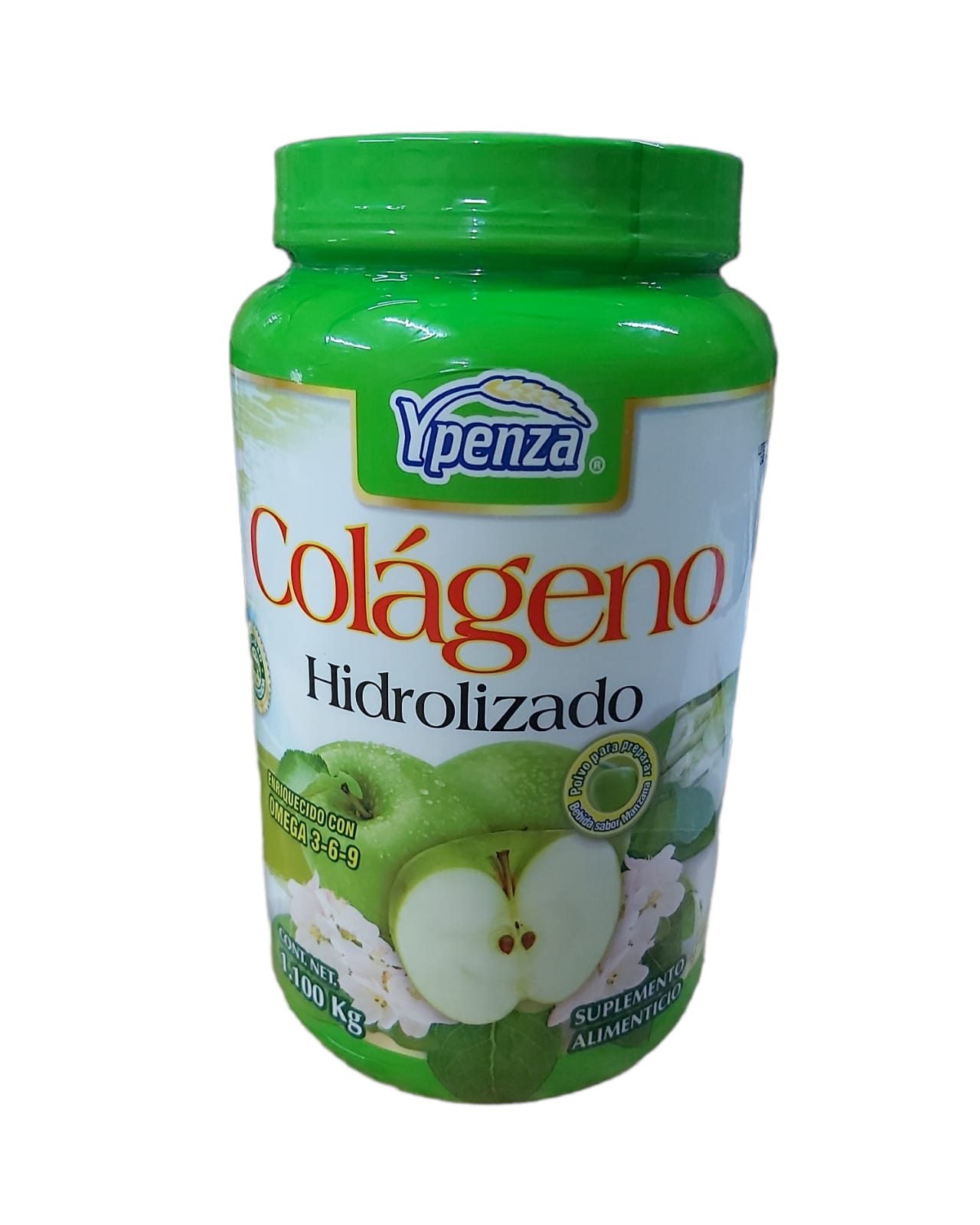 Colágeno Hidrolizado Ypenza Manzana 1.1 kg