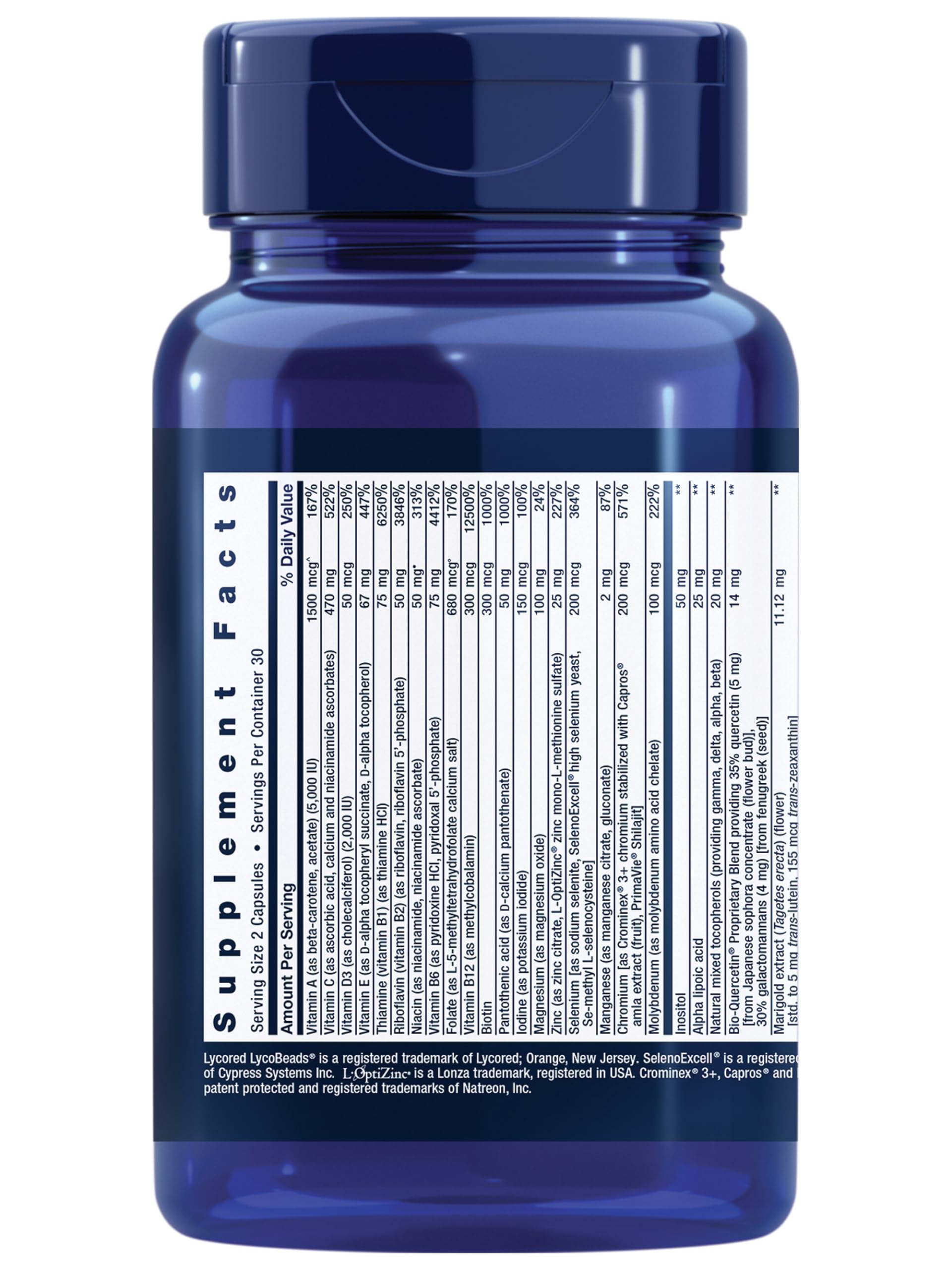 Foto 3 pulgar | Suplemento Life Extensión Multivitamínico 60 Cápsulas-Venta Internacional