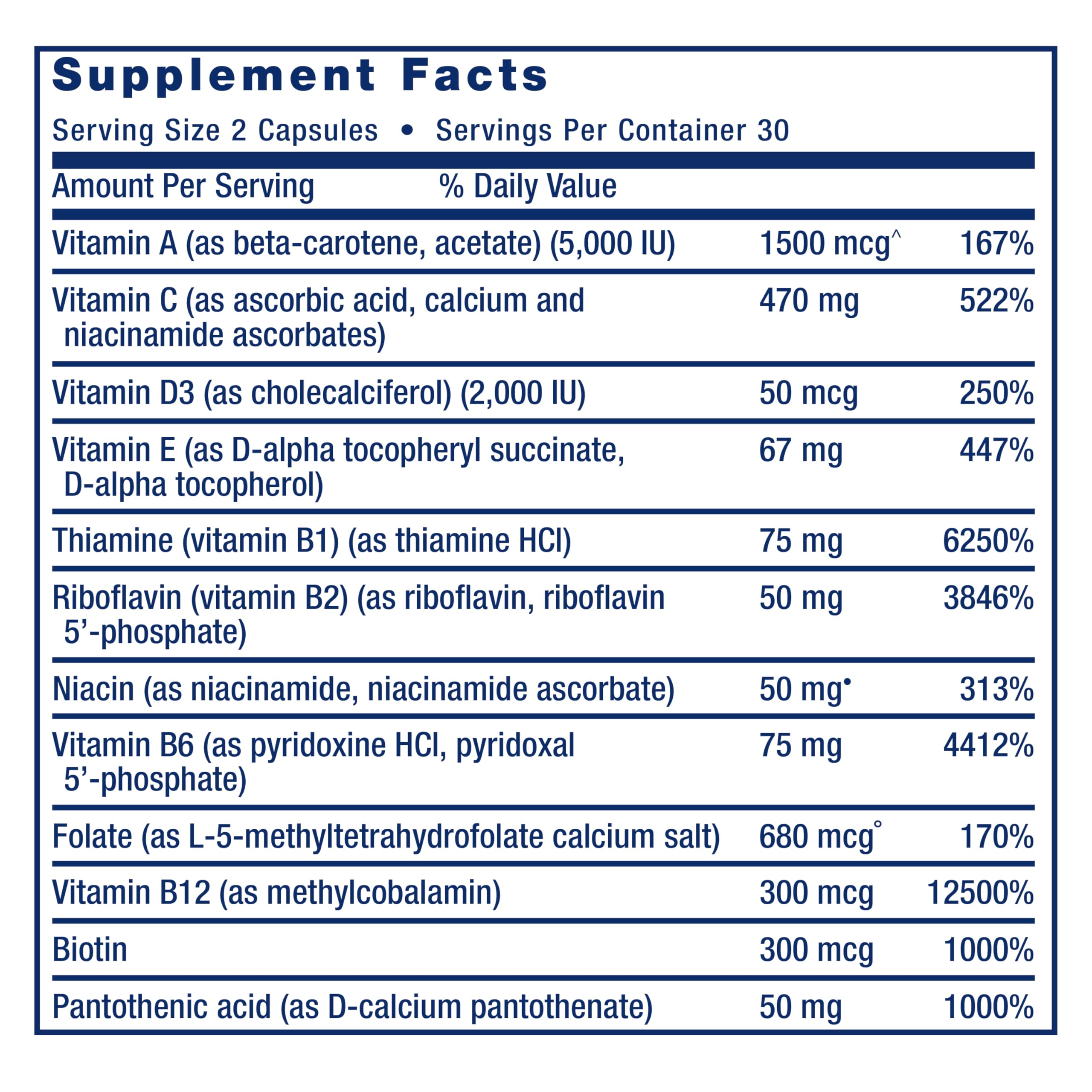 Foto 7 pulgar | Suplemento Life Extensión Multivitamínico 60 Cápsulas-Venta Internacional