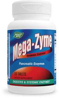 Foto 1 | Suplemento Nature's Way Mega-zyme Systemic Enzyme 100 Comprimidos - Venta Internacional