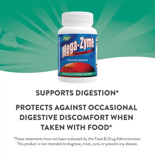 Foto 3 | Suplemento Nature's Way Mega-zyme Systemic Enzyme 100 Comprimidos - Venta Internacional