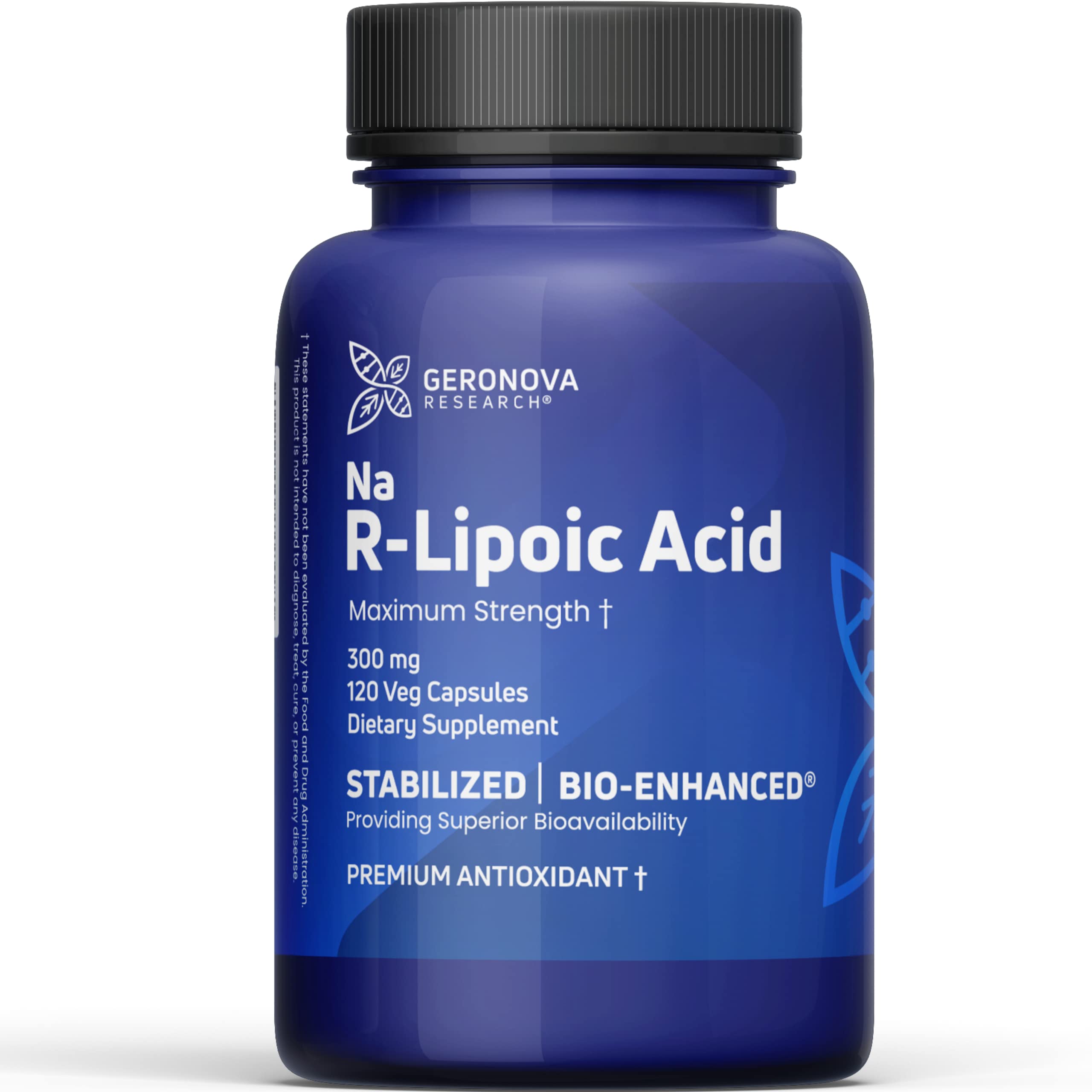 Foto 2 pulgar | Suplemento de Ácido R-lipoico Geronova Research 300 mg 120 Cápsulas - Venta Internacional