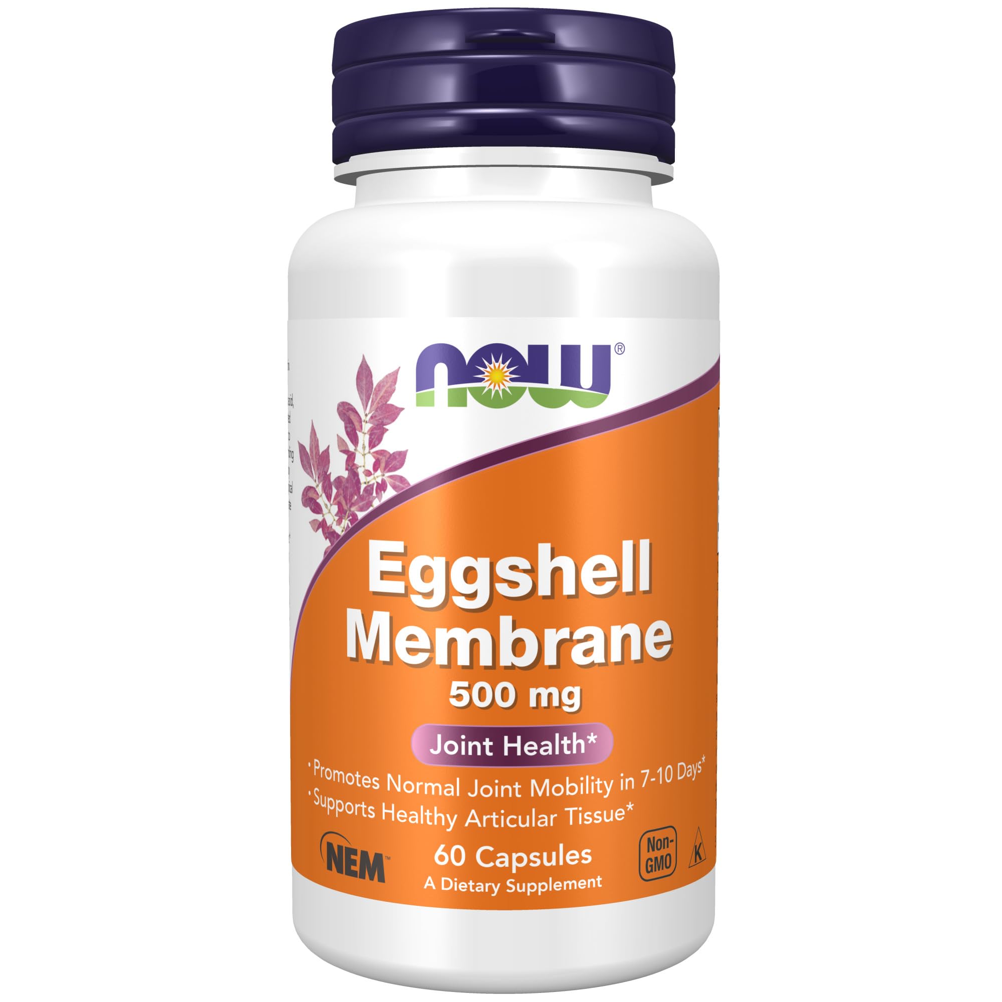 Foto 2 pulgar | Suplemento Now Eggshell Membrane 500 mg 60 Cápsulas  - Venta Internacional