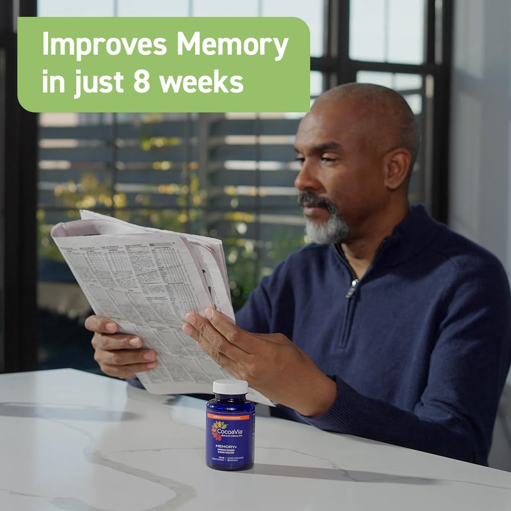 Foto 6 pulgar | Suplemento Memory Brain Cocoavia Memory+ 750 Mg 30 Cápsulas - Venta Internacional