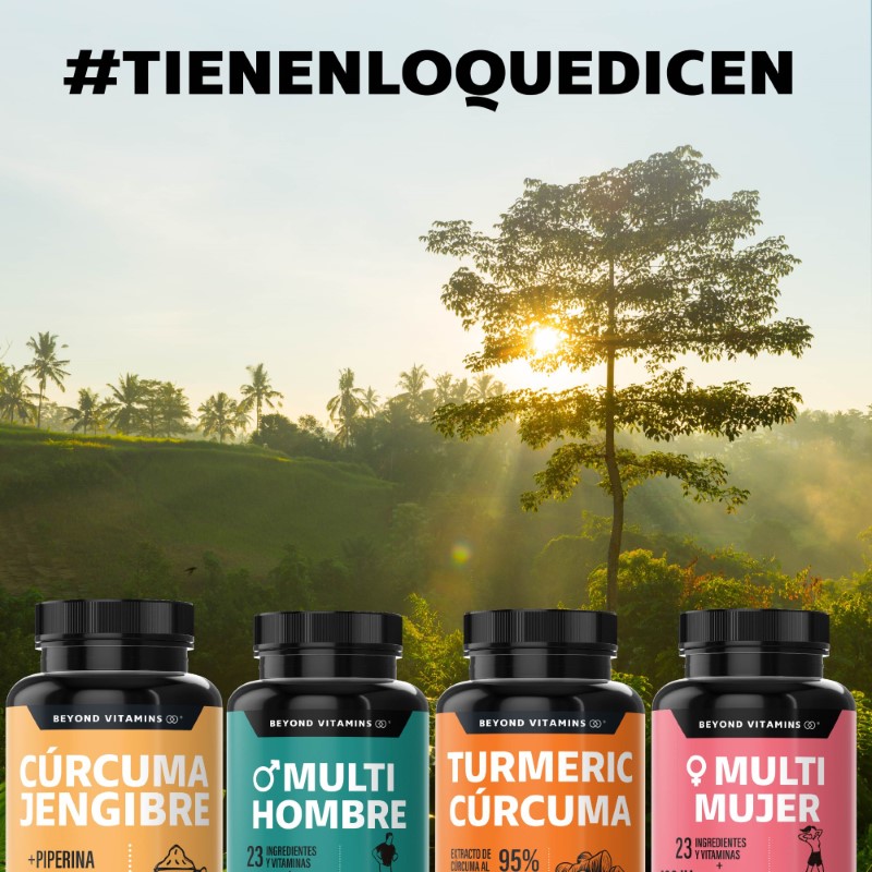 Foto 5 | Suplemento Alimenticio Beyond Vitamins  Cúrcuma, Jengibre Con Pimienta Negra 60 Cápsulas