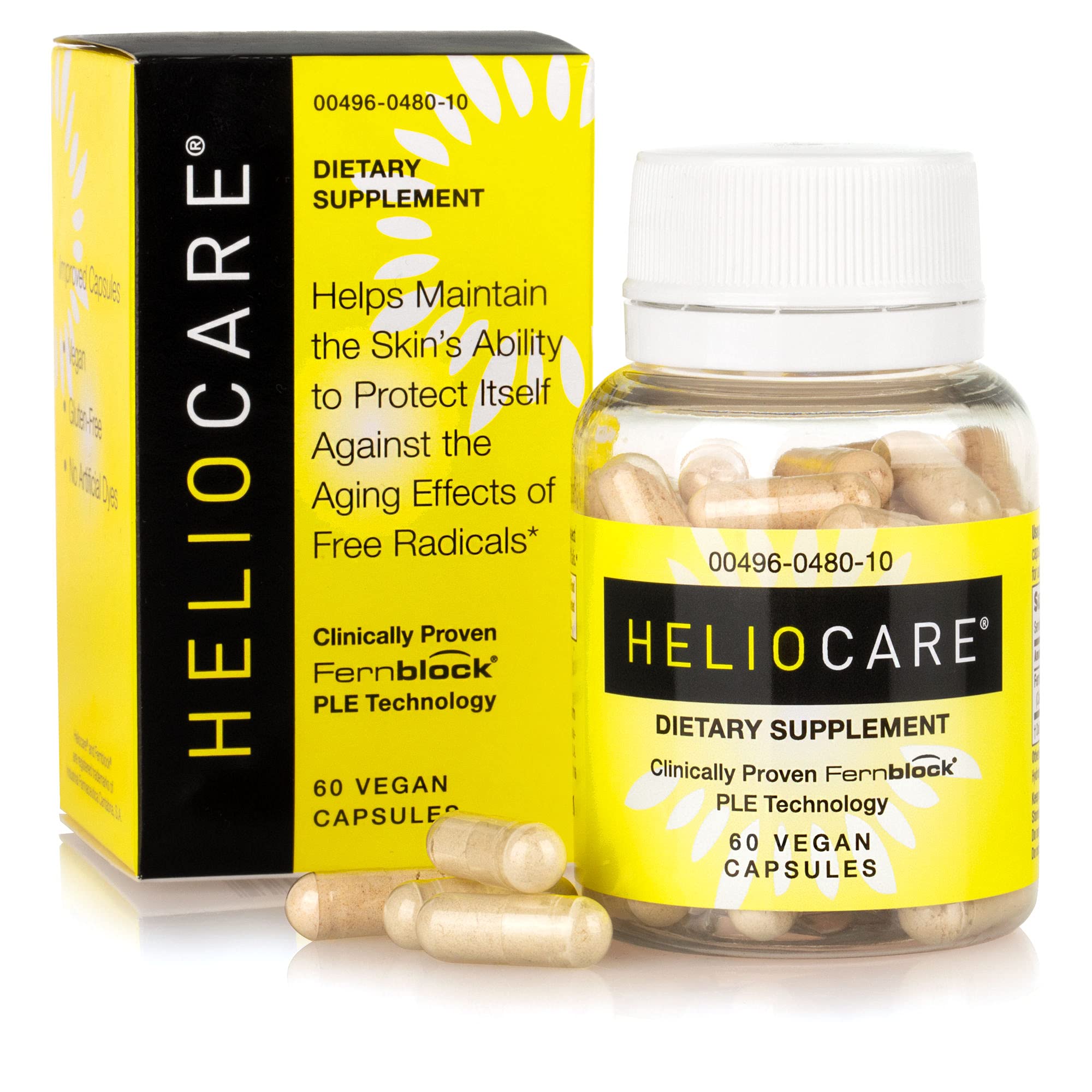 Foto 2 pulgar | Suplemento para el Cuidado de La Piel Heliocare con 240 Mg de Polypodium Leucotomos - Venta Internacional