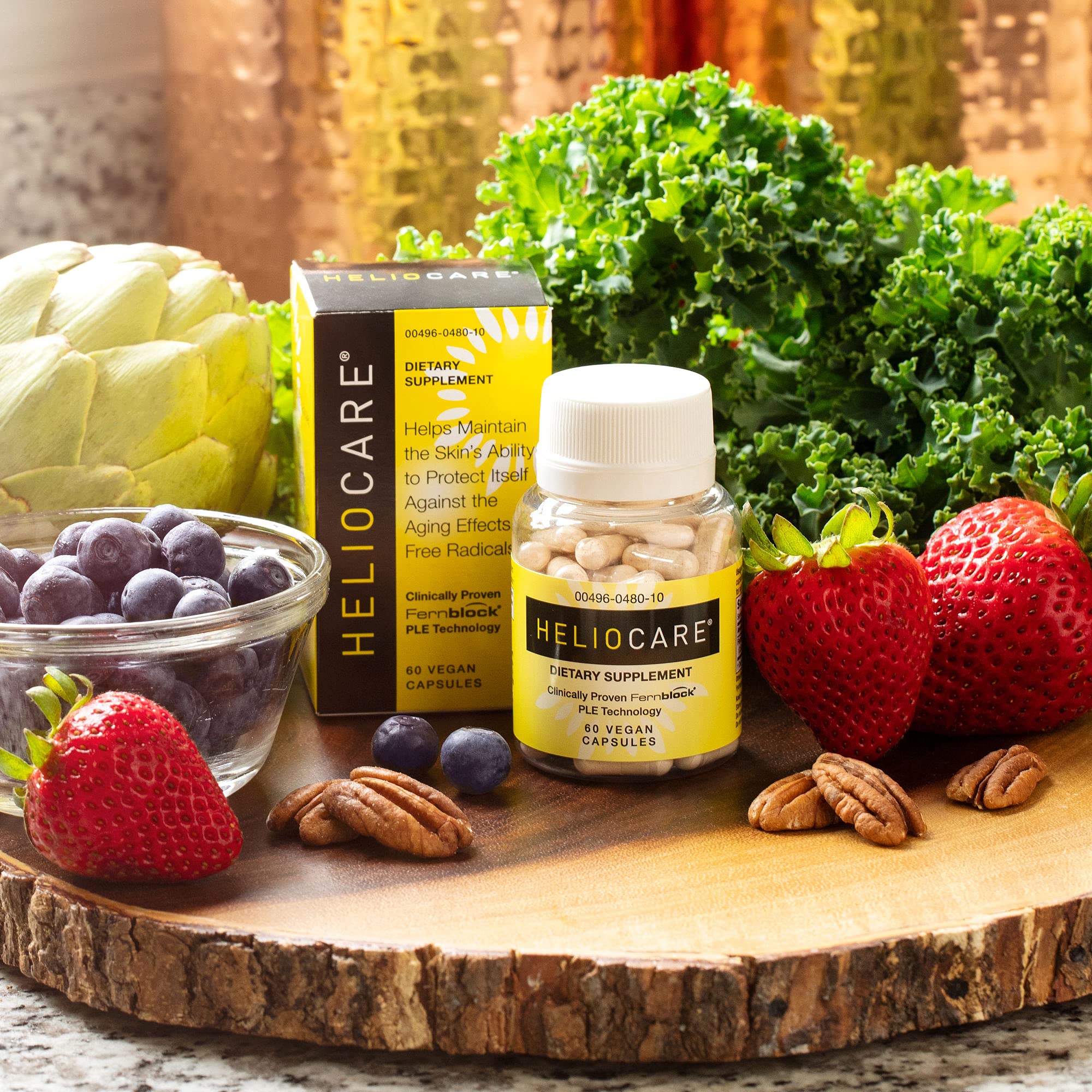 Foto 4 pulgar | Suplemento para el Cuidado de La Piel Heliocare con 240 Mg de Polypodium Leucotomos - Venta Internacional
