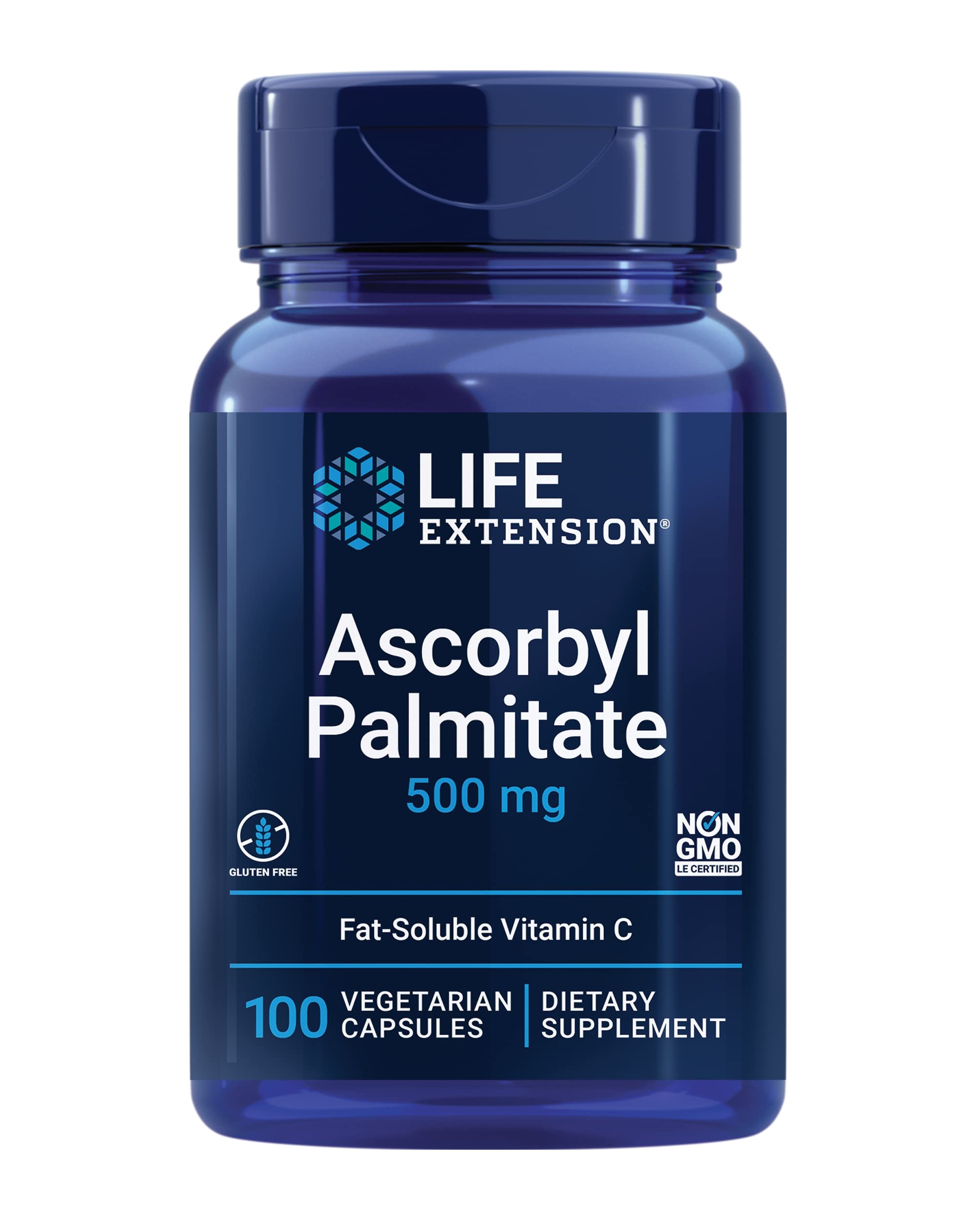 Suplemento Life Extension Palmitato de Ascorbilo 500 mg 100 Cápsulas - Venta Internacional