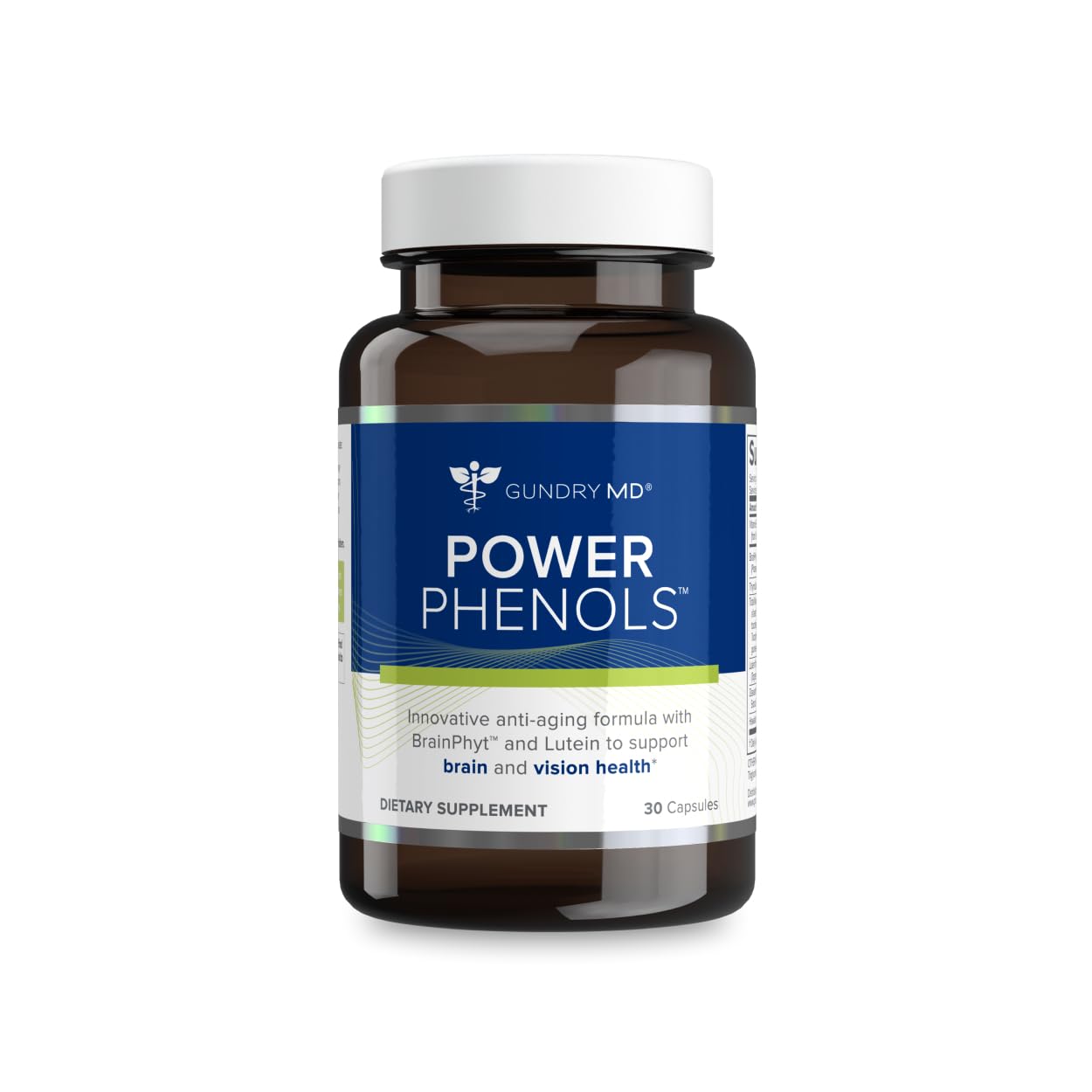 Foto 2 pulgar | Suplemento Gundry Md Power Phenols Brain Health 30 Porciones - Venta Internacional