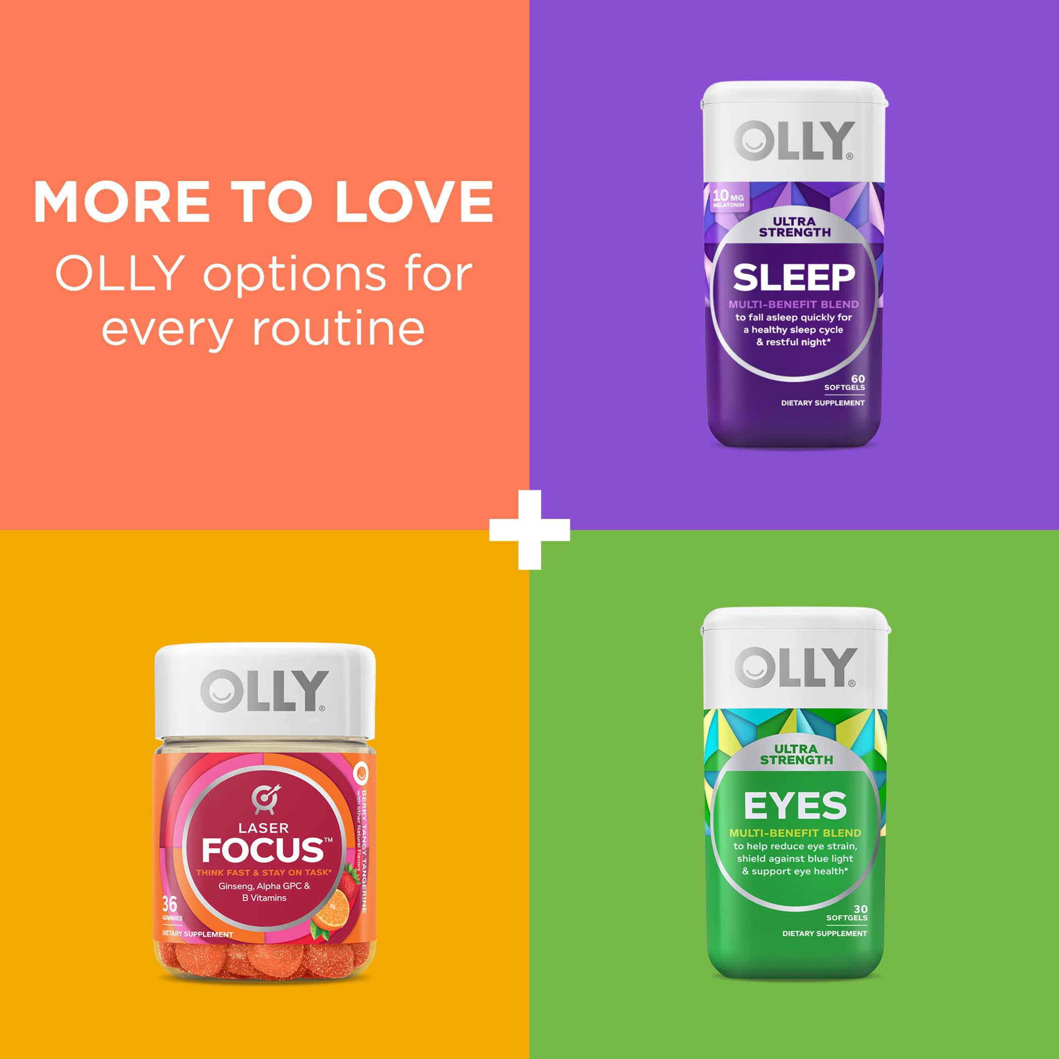 Foto 7 pulgar | Suplemento Olly Ultra Strength Brain Softgels 60 Cápsulas - Venta Internacional
