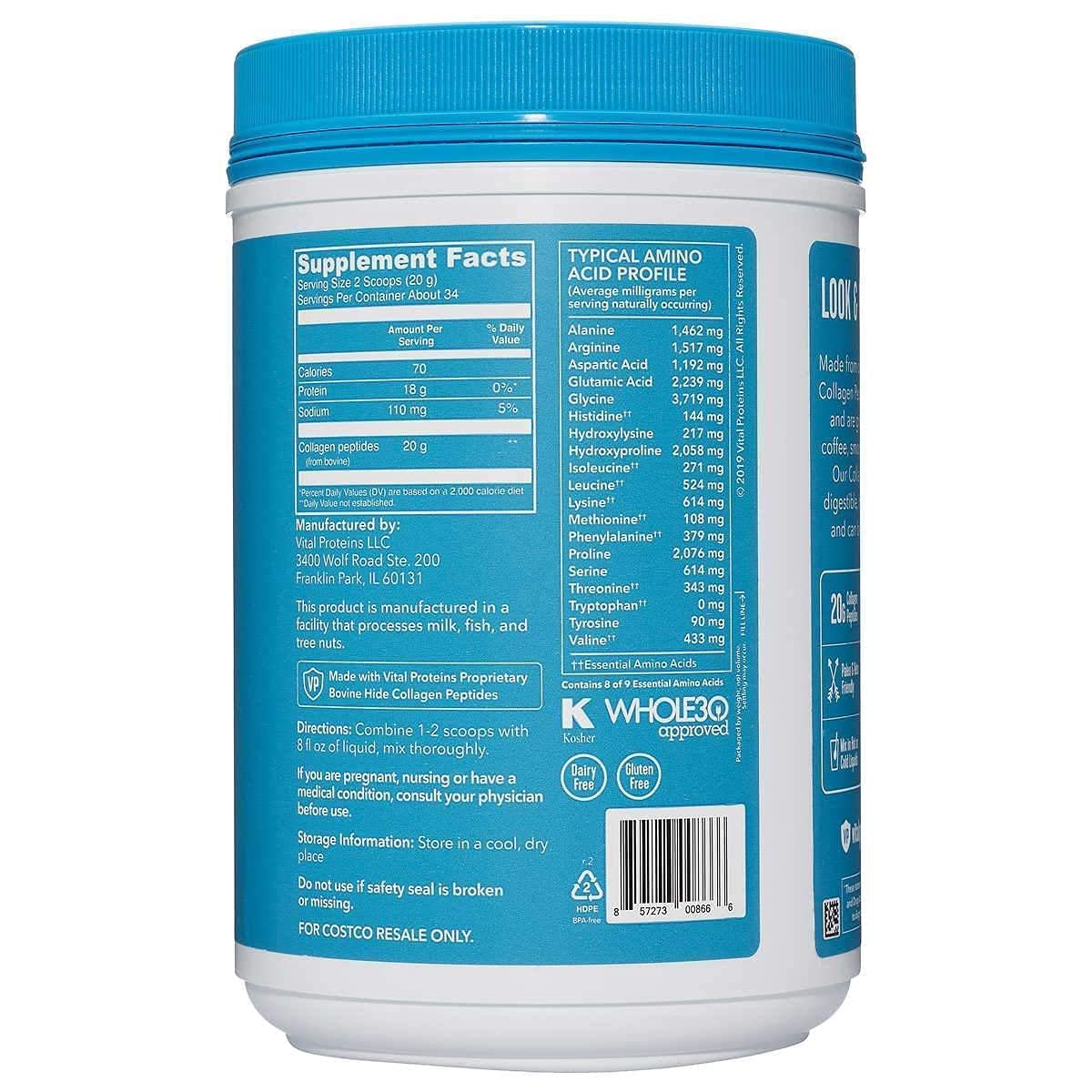 Foto 4 pulgar | Suplemento Dietético Vital Proteins Colágeno Peptides 680 Ml - Venta Internacional
