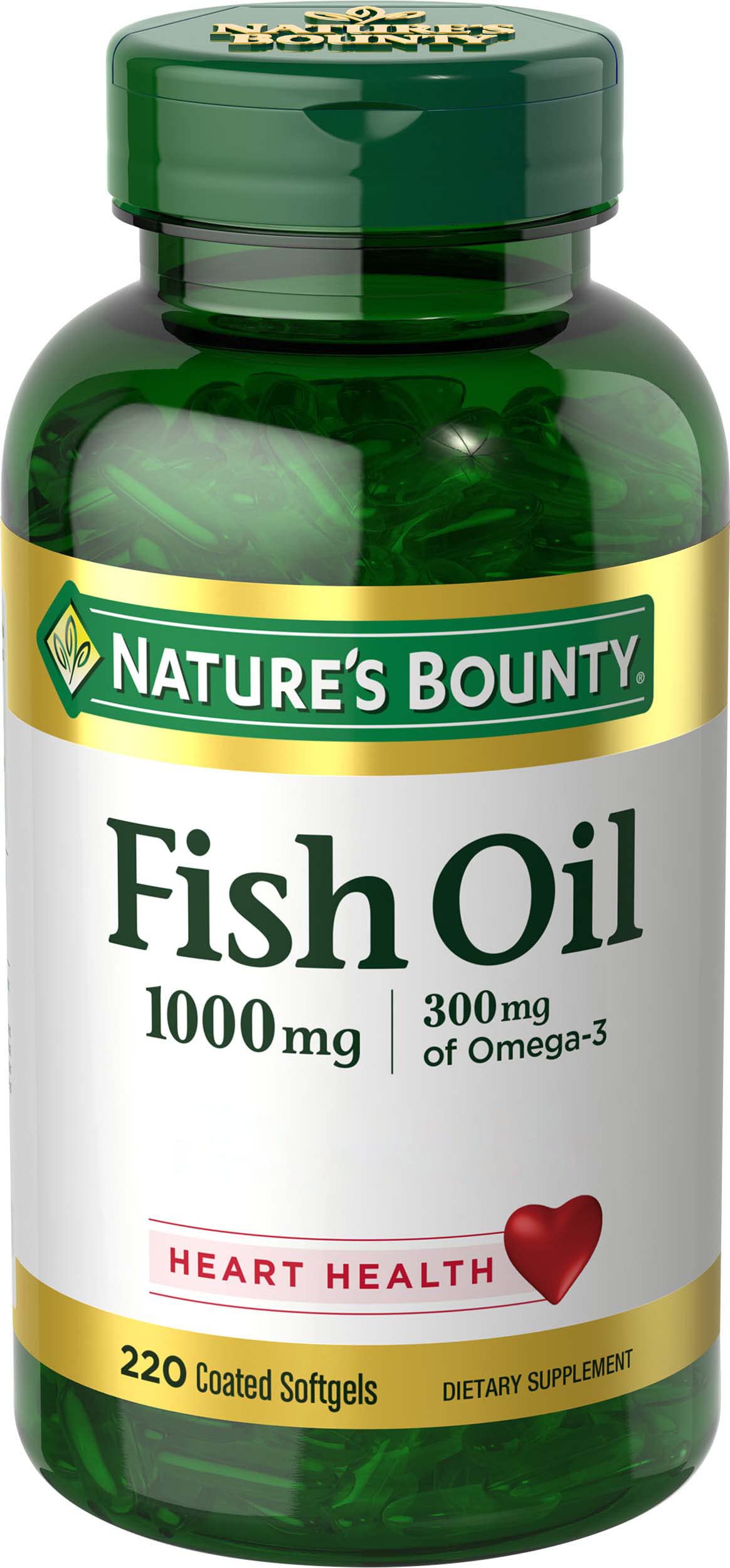 Foto 2 pulgar | Suplemento Omega 3 Nature's Bounty 1000 Mg 220 Cápsulas - Venta Internacional