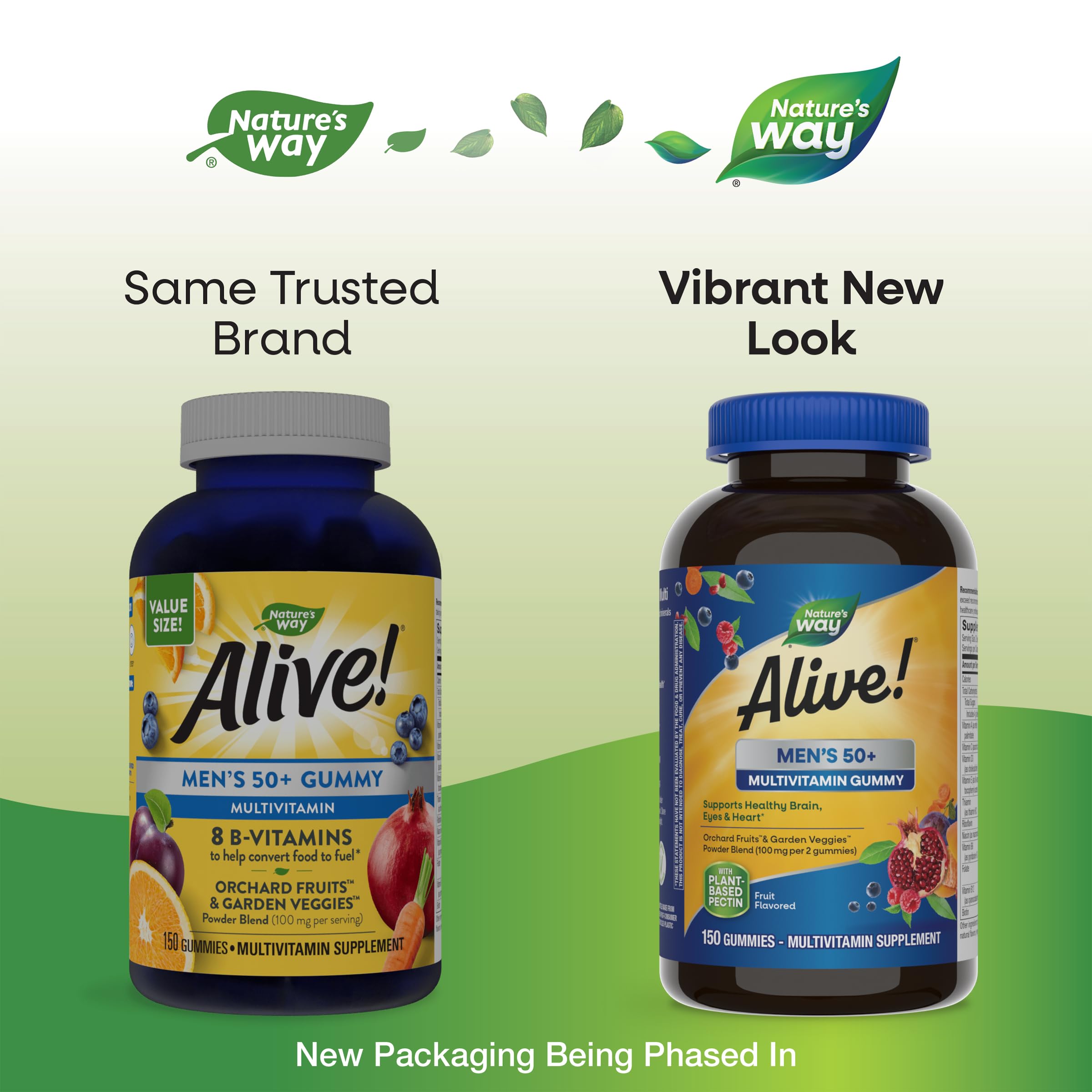 Foto 3 pulgar | Multivitamínico Nature's Way Alive! Gominolas Para Hombre De Más De 50 Años 150 Unidades - Venta Internacional