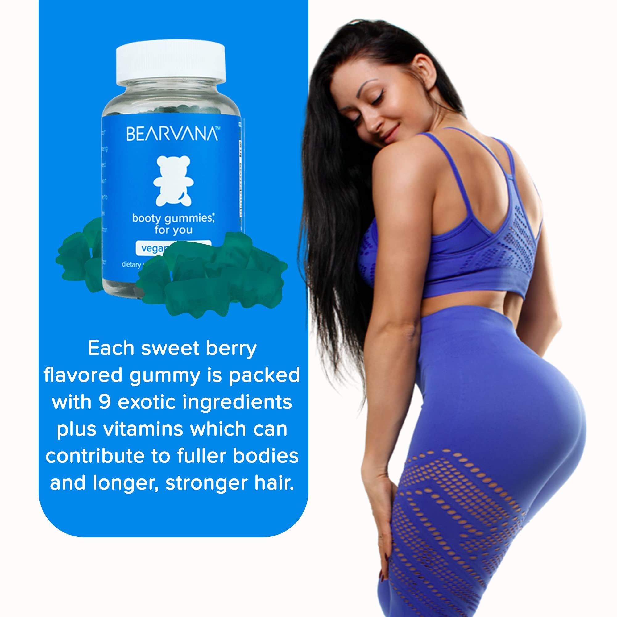 Foto 5 pulgar | Gomitas Bearvana Bum Support 60 Unidades para Mujer - Venta Internacional