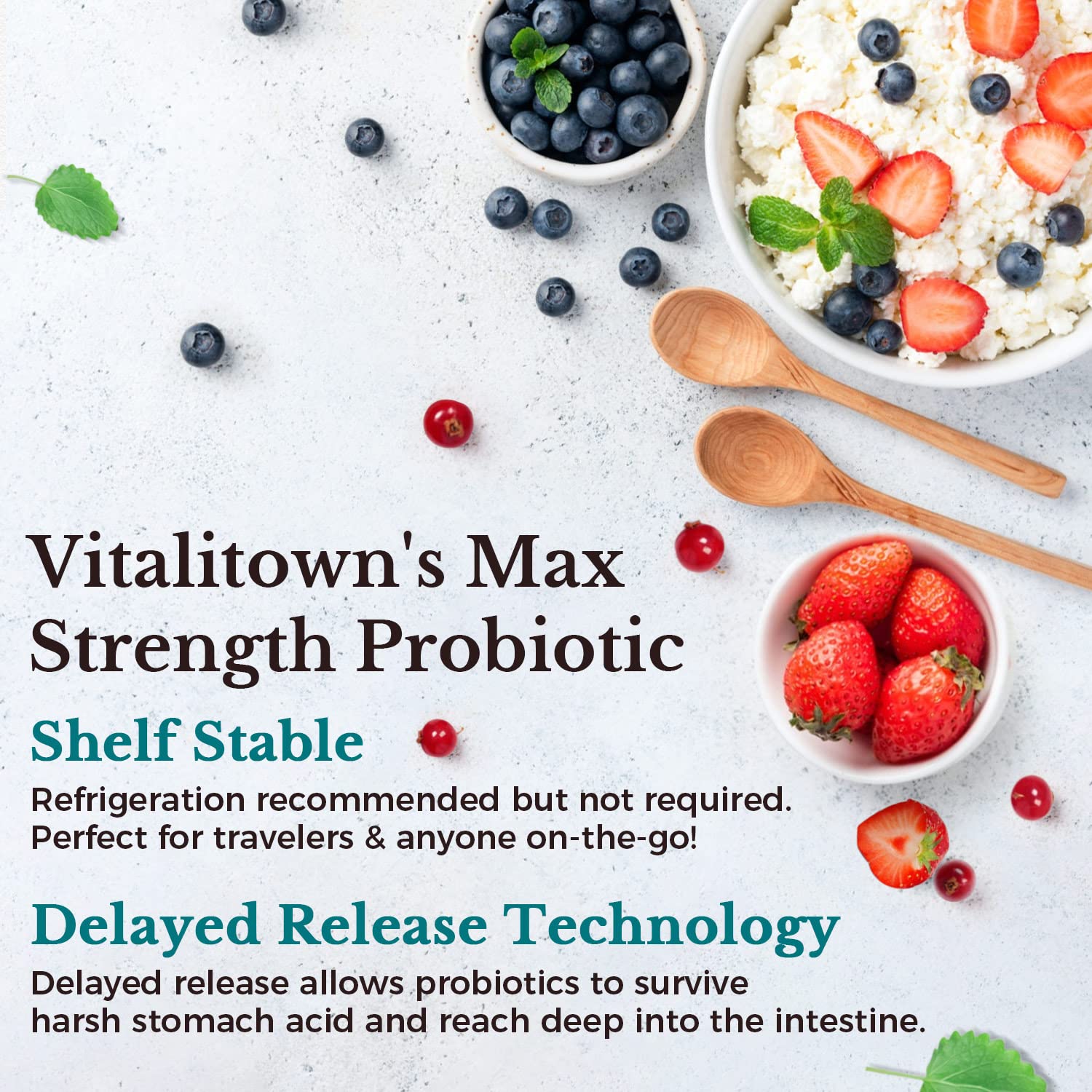 Foto 4 | Probiotics Vitalitown 120 Mil Millones De Ufc 36 Cepas 30 Cápsulas - Venta Internacional