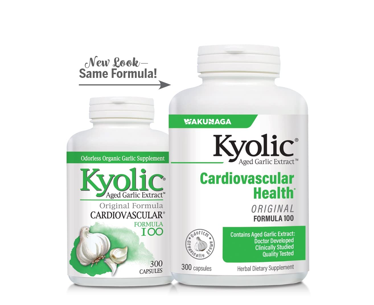 Foto 5 | Suplemento Kyolic Extracto de Ajo Envejecido Fórmula 100 con 300 Cápsulas - Venta Internacional