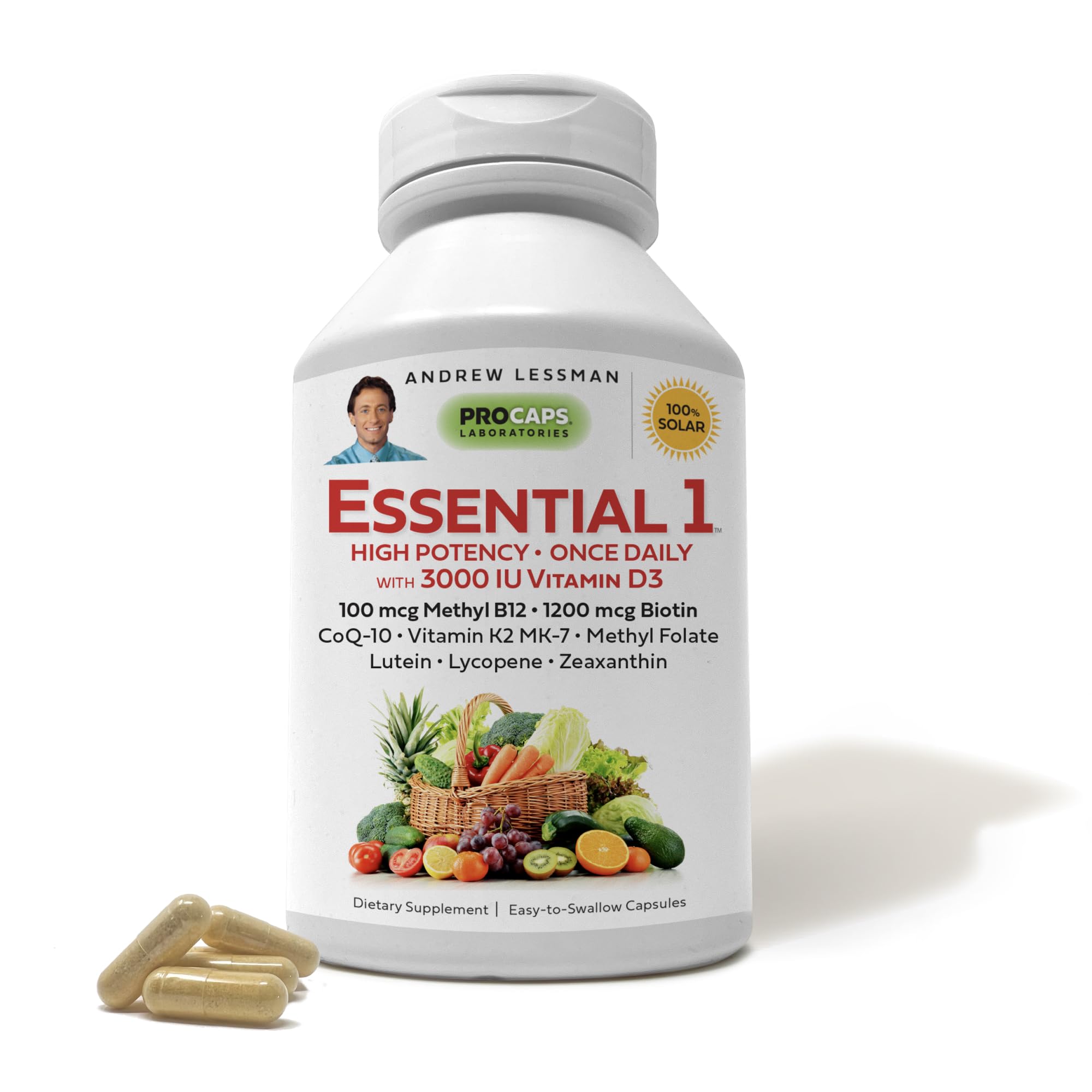 Foto 2 pulgar | Multivitamínico Andrew Lessman Essential-1 3000 Ui De Vitamina D3 - Venta Internacional