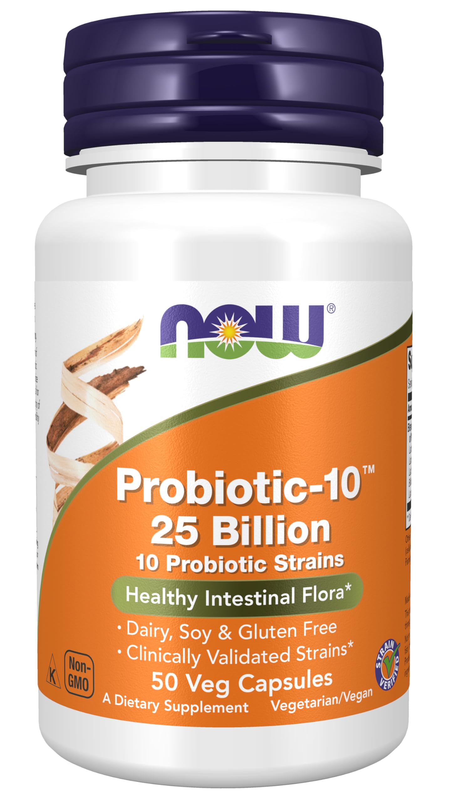 Foto 2 pulgar | Suplemento Now Probiotic-10™ 25 Mil Millones de Cápsulas Vegetarianas - Venta Internacional