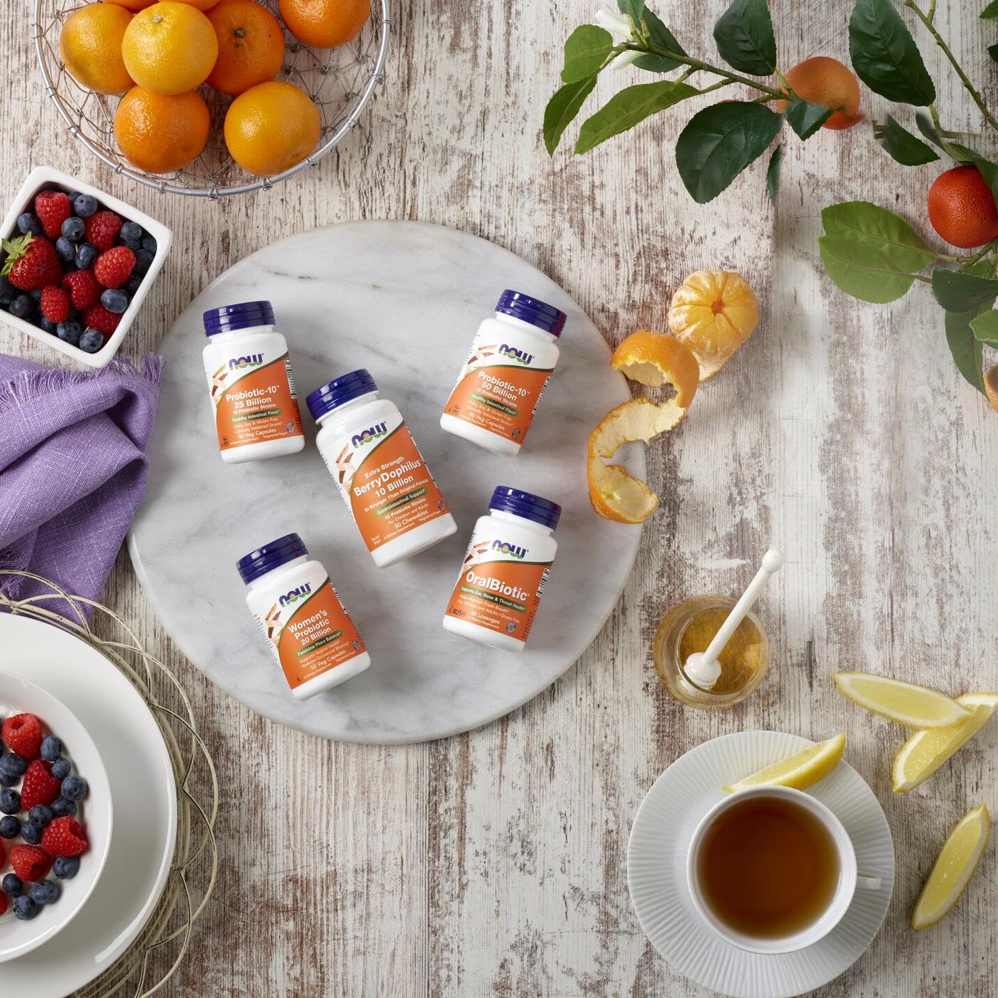 Foto 4 | Suplemento Now Probiotic-10™ 25 Mil Millones de Cápsulas Vegetarianas - Venta Internacional