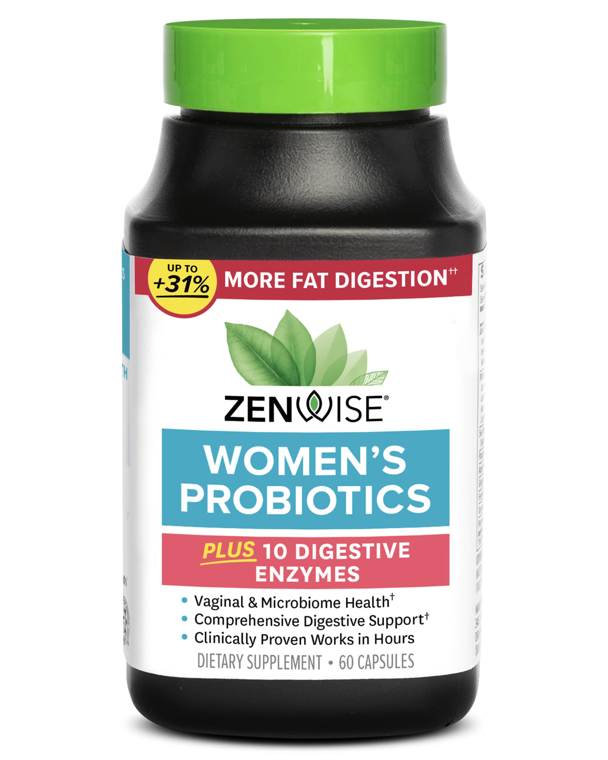 Foto 2 pulgar | Suplemento Zenwise Health Probiotics para Mujeres 60 Cápsulas - Venta Internacional
