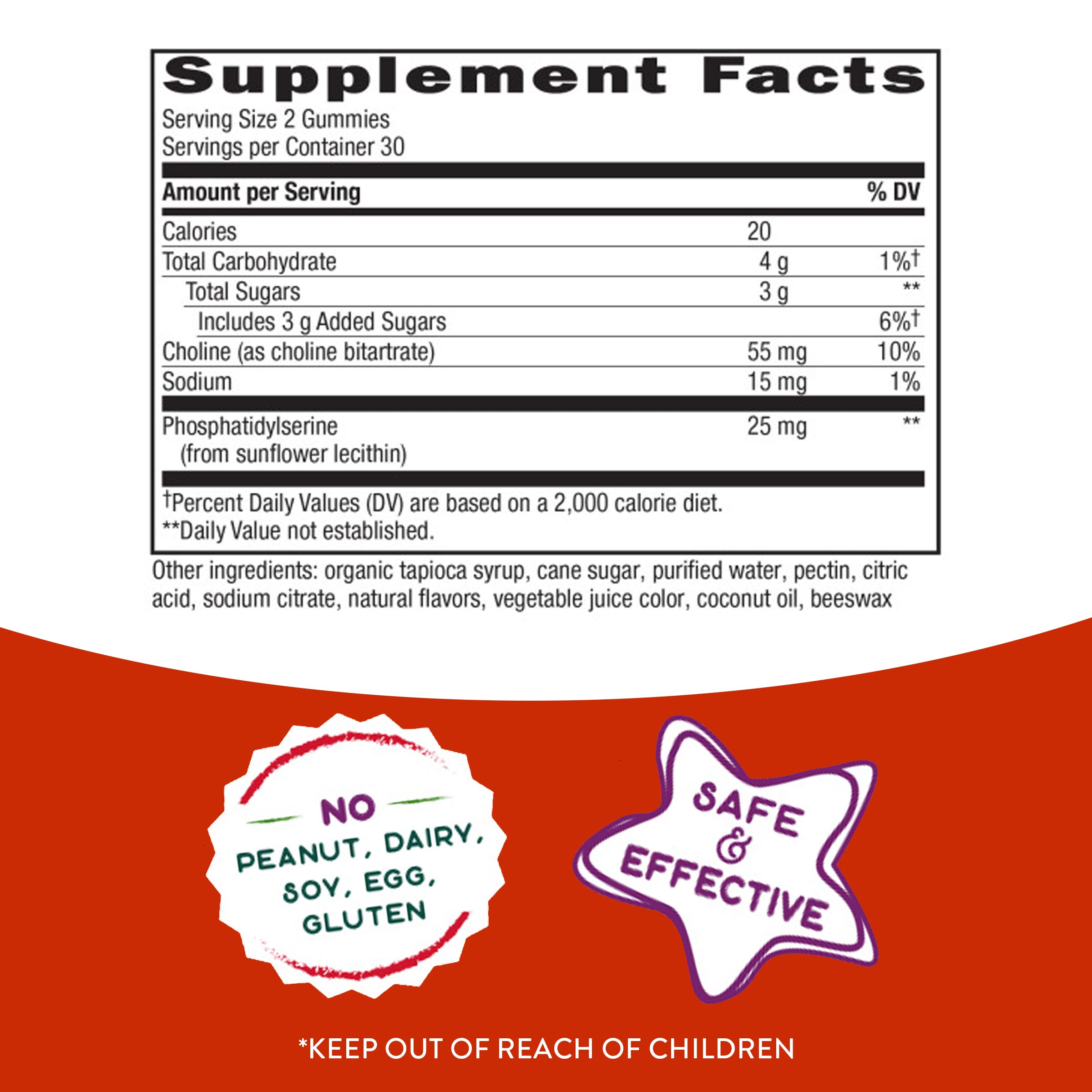 Foto 5 pulgar | Suplemento Nature's Way Kids Brain Gummies 60 Lemonade - Venta Internacional