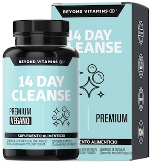 Foto 1 | Suplemento Alimenticio Beyond Vitamins 14 Day Cleanse Cascara Sagrada, Psyllium Husk, Hoja Sen & Probióticos 28 Cápsul