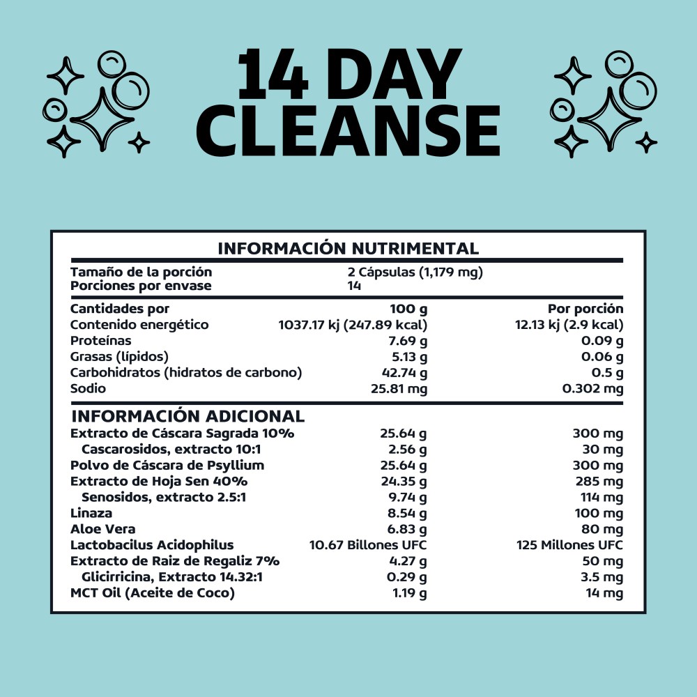 Foto 5 | Suplemento Alimenticio Beyond Vitamins 14 Day Cleanse Cascara Sagrada, Psyllium Husk, Hoja Sen & Probióticos 28 Cápsul