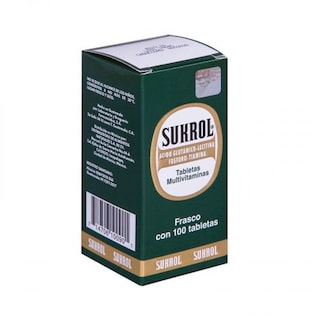 Foto 2 | Sukrol Multivitaminico Para Cerebro Y Nervios 100 Tabletas