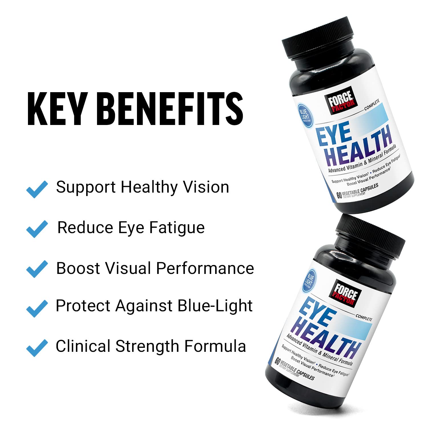 Foto 3 pulgar | Suplementos Para La Salud Ocular Force Factor Complete Eye Health - Venta Internacional.