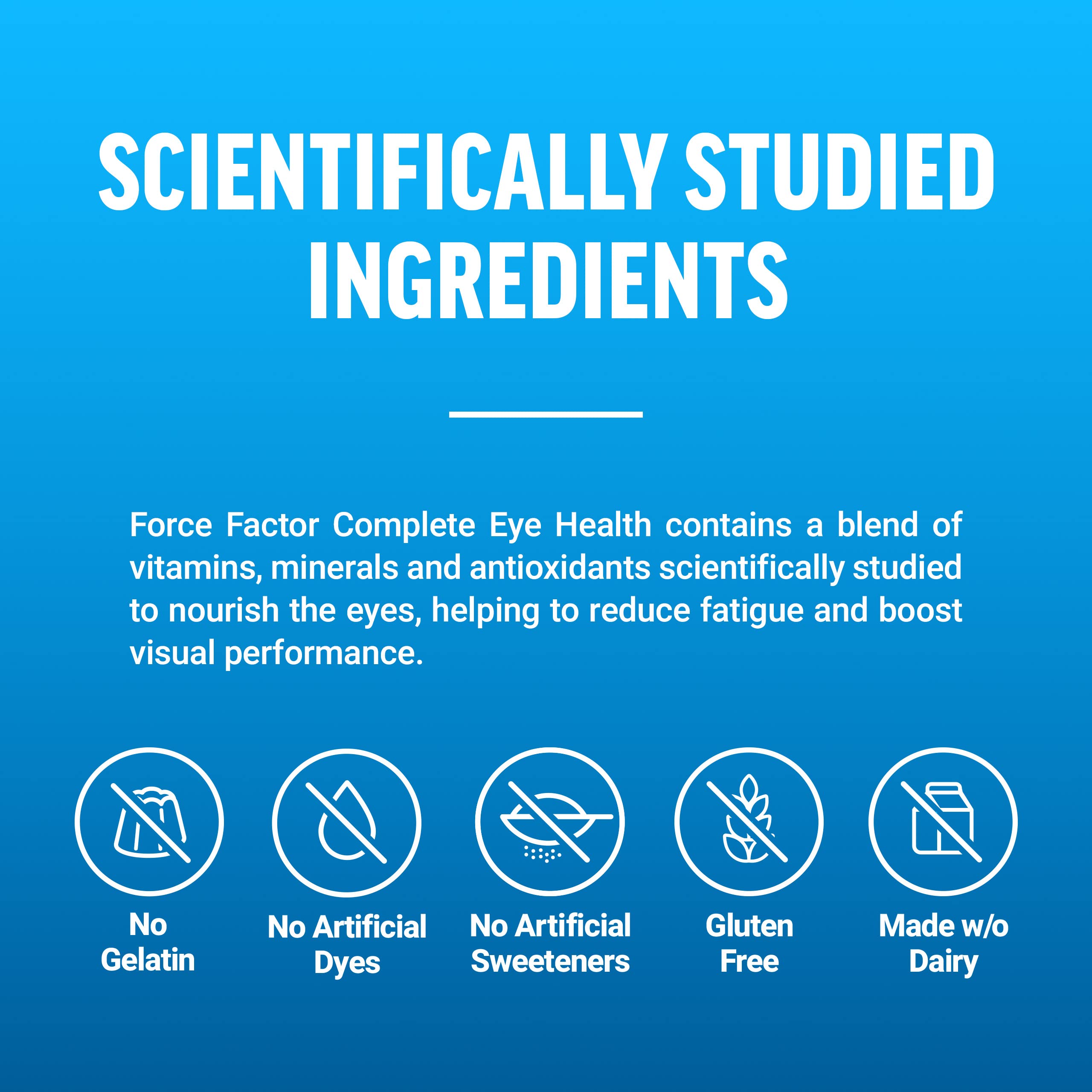 Foto 6 pulgar | Suplementos Para La Salud Ocular Force Factor Complete Eye Health - Venta Internacional.