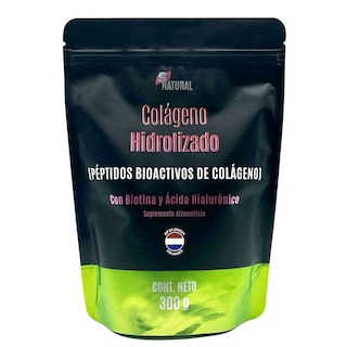 Foto 1 | Péptidos De Colágeno Hidrolizado Biotina Aha 300 Grs Snatural