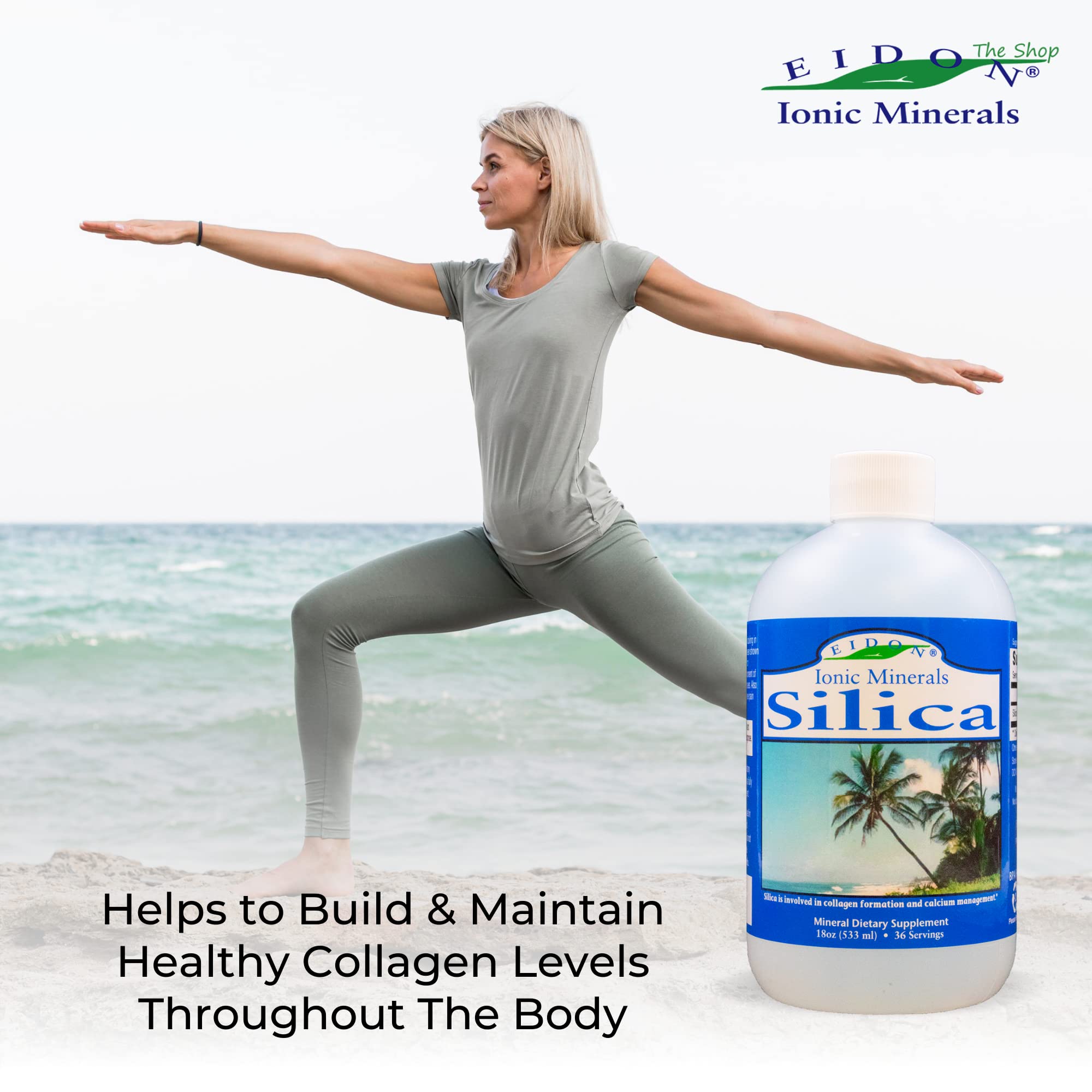 Foto 7 pulgar | Suplemento Eidon Ionic Minerals Liquid Silice 530 ml - Venta Internacional