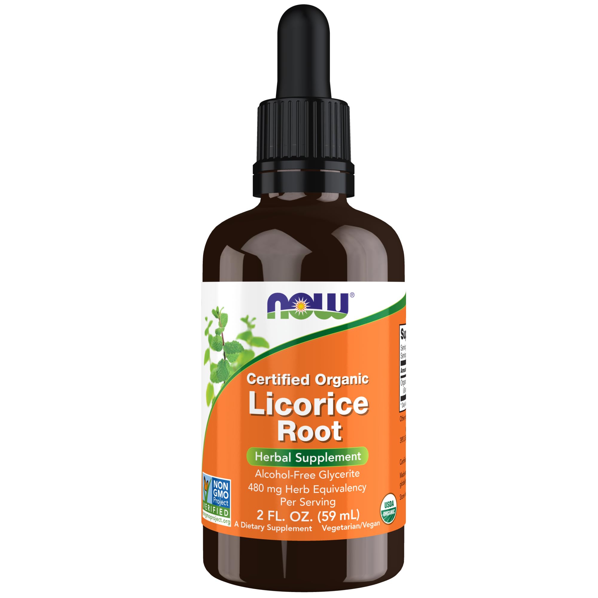 Suplemento Now De Raíz De Regaliz 59 ml - Venta Internacional