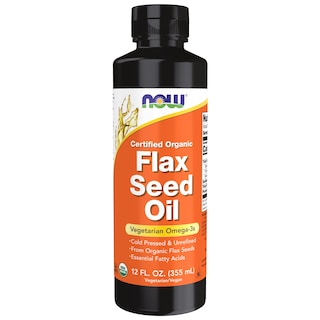 Foto 1 | Aceite de Semillas de Lino Líquido Supplement Now 355 ml Orgánico Prensado en Frío - Venta Internacional
