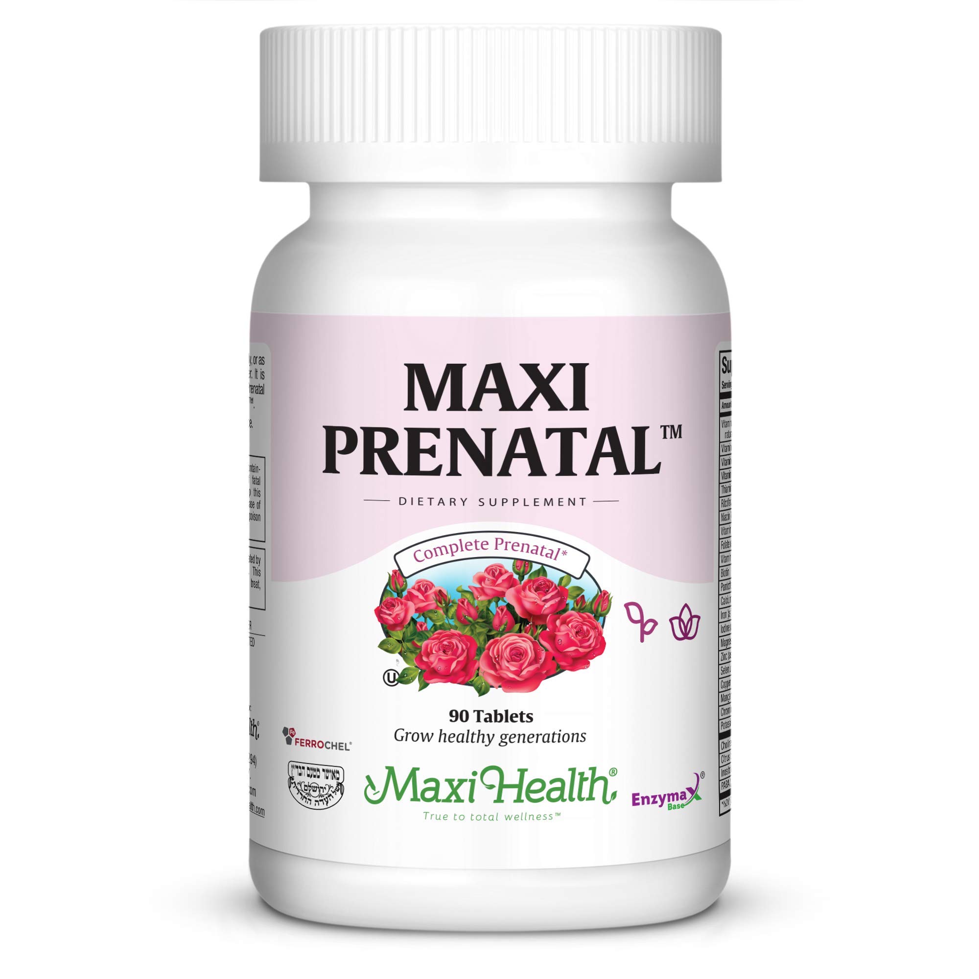 Foto 2 pulgar | Suplemento Maxi Health Maxi Prenatal 90 Comprimidos - Venta Internacional