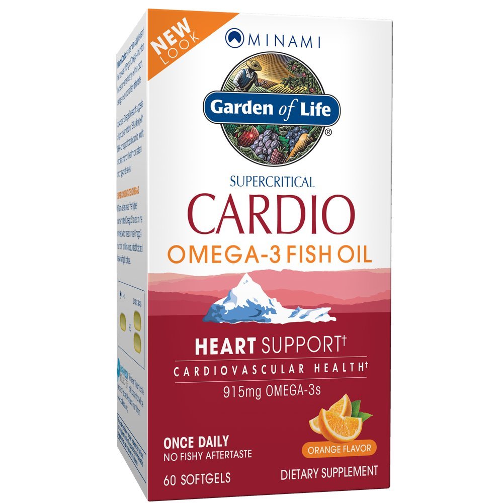 Foto 2 pulgar | Suplemento Garden Of Life de Aceite de Pescado Omega 3 Cardio 915 Mg - Venta Internacional