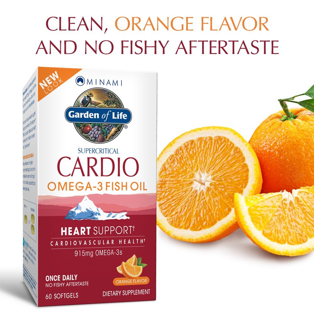 Foto 5 pulgar | Suplemento Garden Of Life de Aceite de Pescado Omega 3 Cardio 915 Mg - Venta Internacional