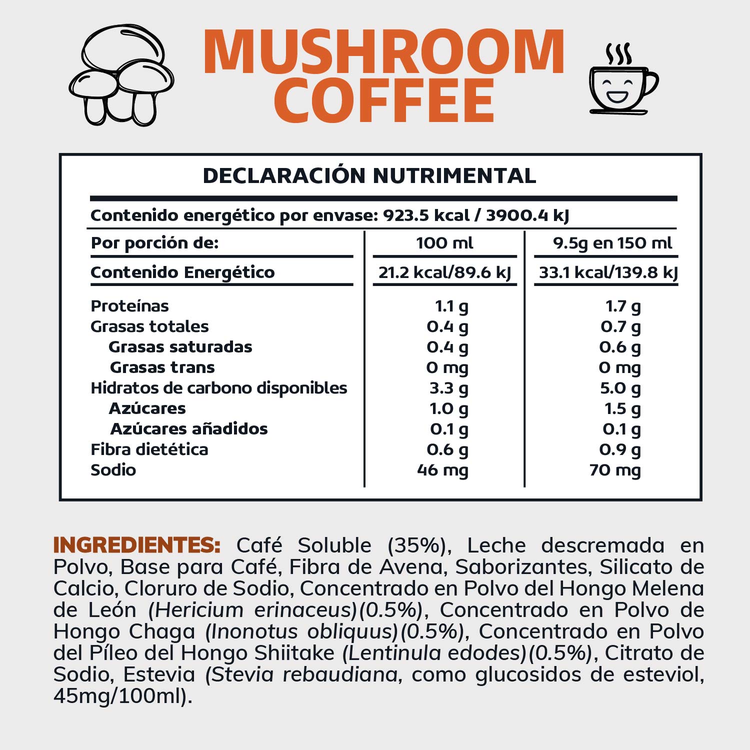 Foto 7 pulgar | Suplemento Alimenticio Beyond Vitamins Cafe Soluble Capuccino Con Hongos, Melena De Leon, Chaga Y Shiitake 256.5 Mg