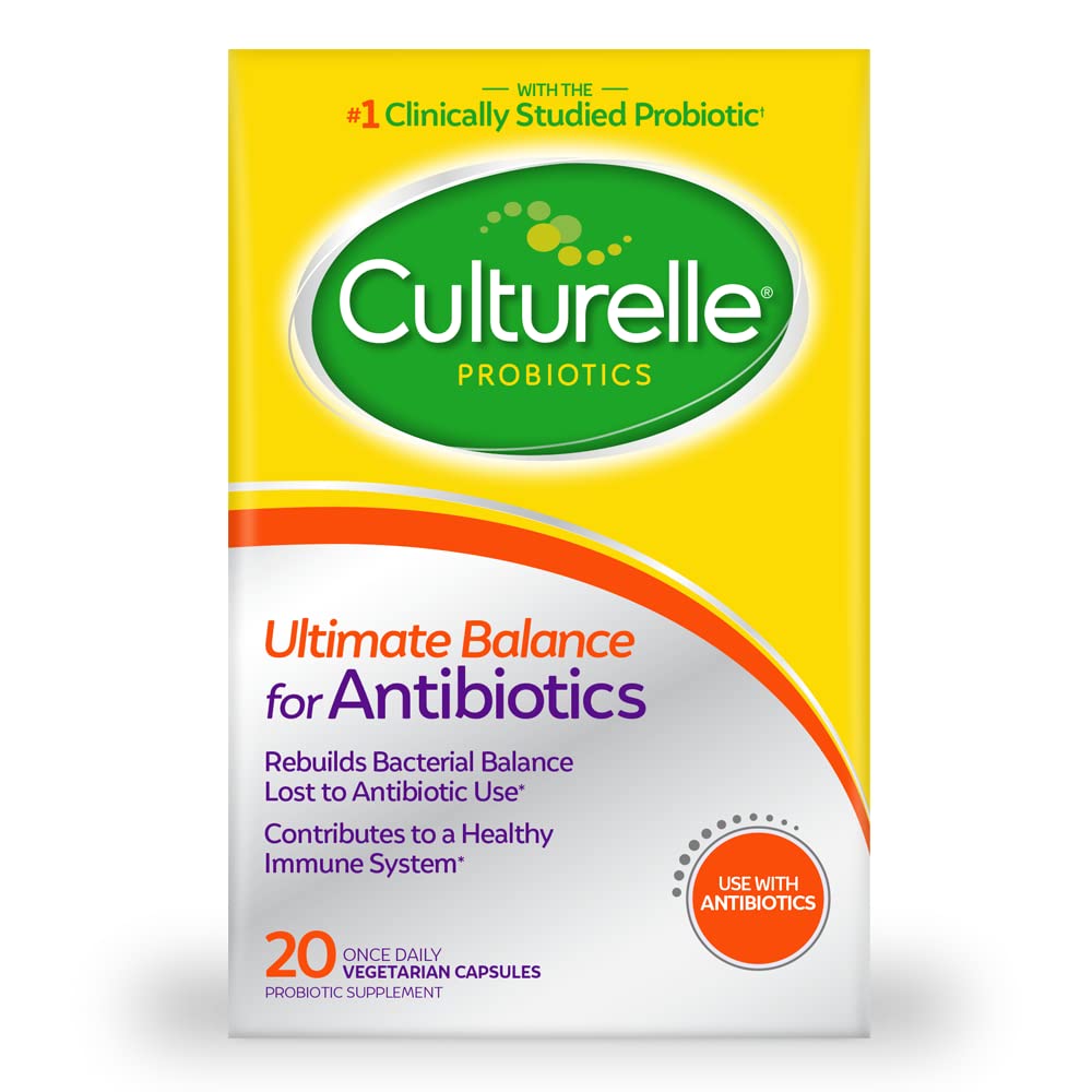 Foto 2 pulgar | Probiótico Culturelle Ultimate Balance para Restaurar Bacterias Buenas y Fortalecer el Sistema Inmunitario - 20 Cápsul