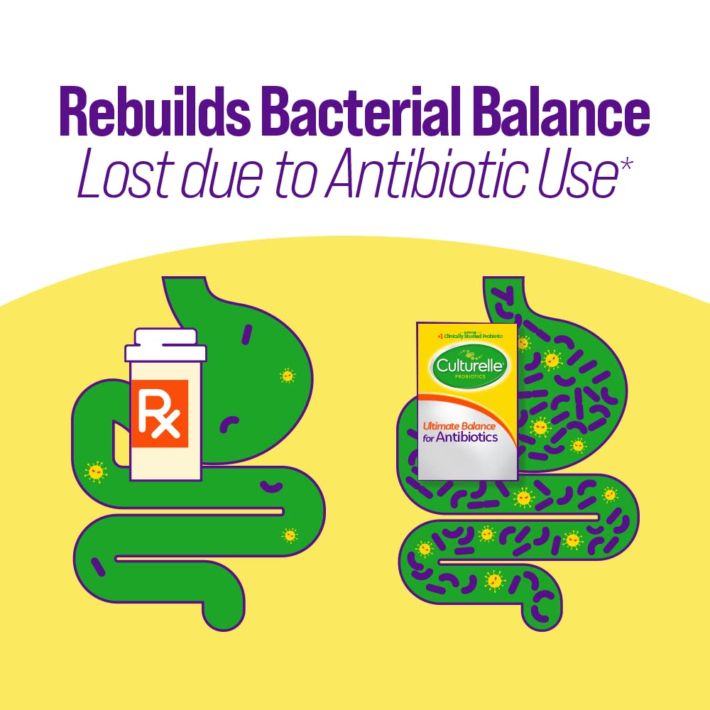 Foto 6 pulgar | Probiótico Culturelle Ultimate Balance para Restaurar Bacterias Buenas y Fortalecer el Sistema Inmunitario - 20 Cápsul