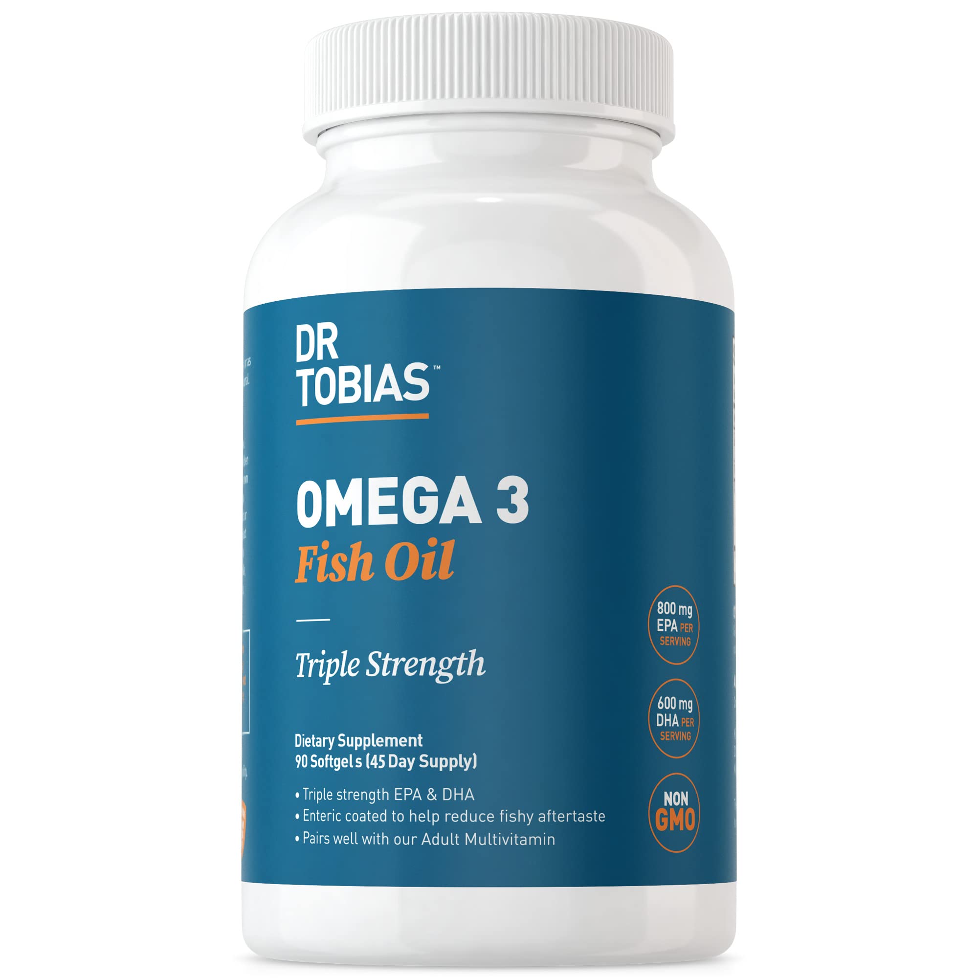 Foto 2 pulgar | Suplemento Dr. Tobias Aceite de Pescado Omega 3 Triple Concentración - Venta Internacional
