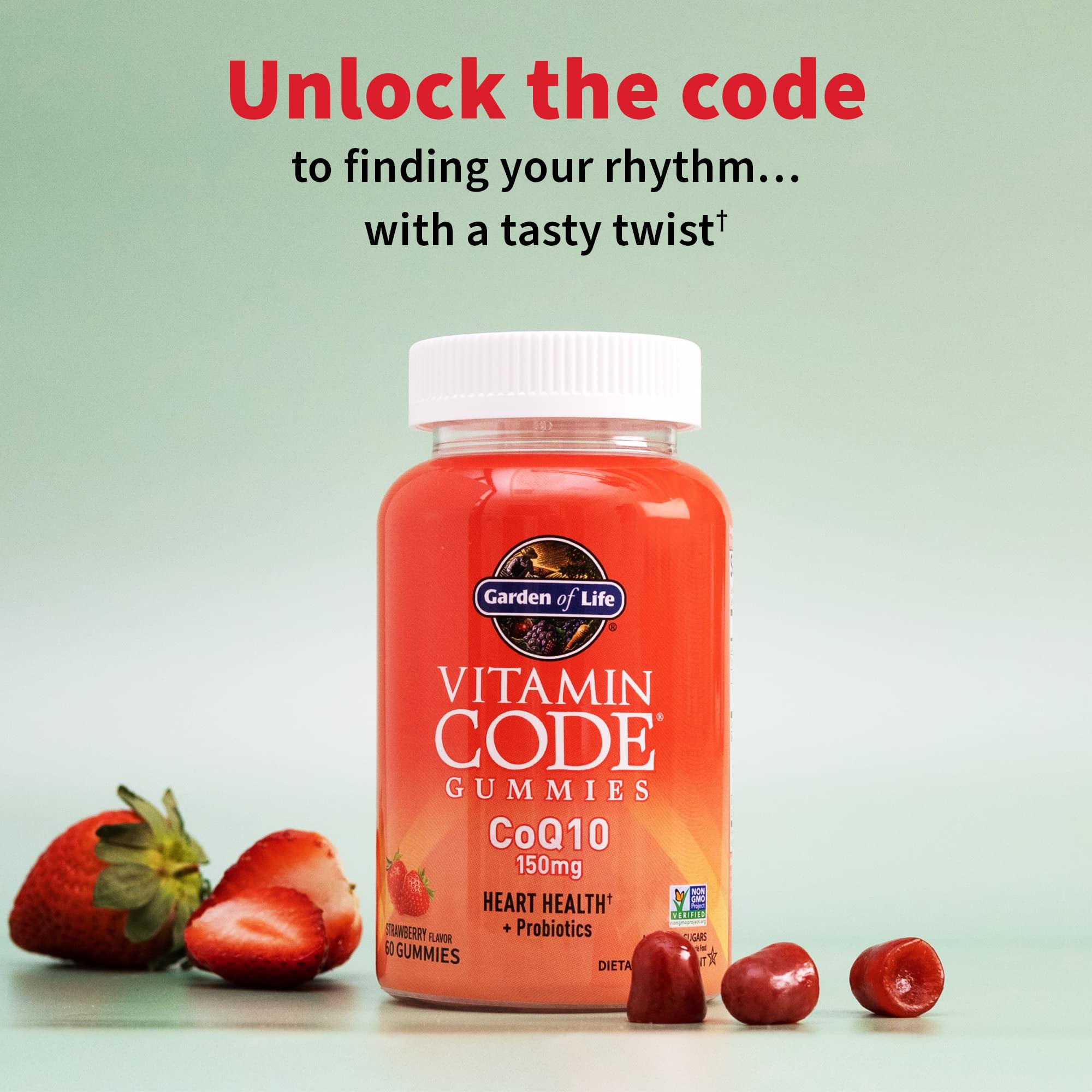 Foto 3 | Gomitas Garden Of Life Coq10 150 Mg con Prebióticos y Probióticos - Venta Internacional