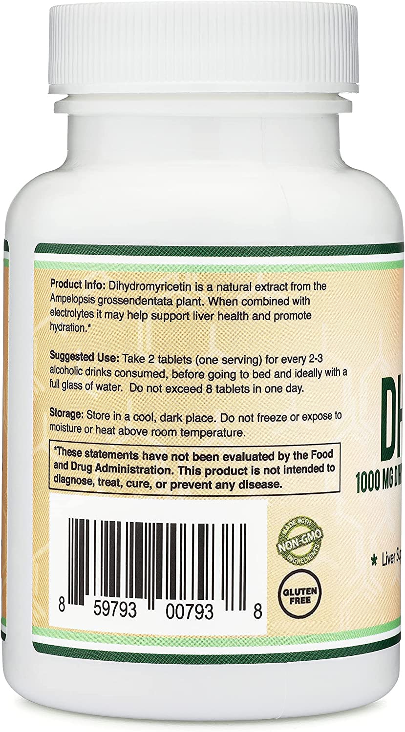 Foto 4 pulgar | Suplemento Double Wood Dhm1000 de Dihidromiricetina 30 Comprimidos - Venta Internacional