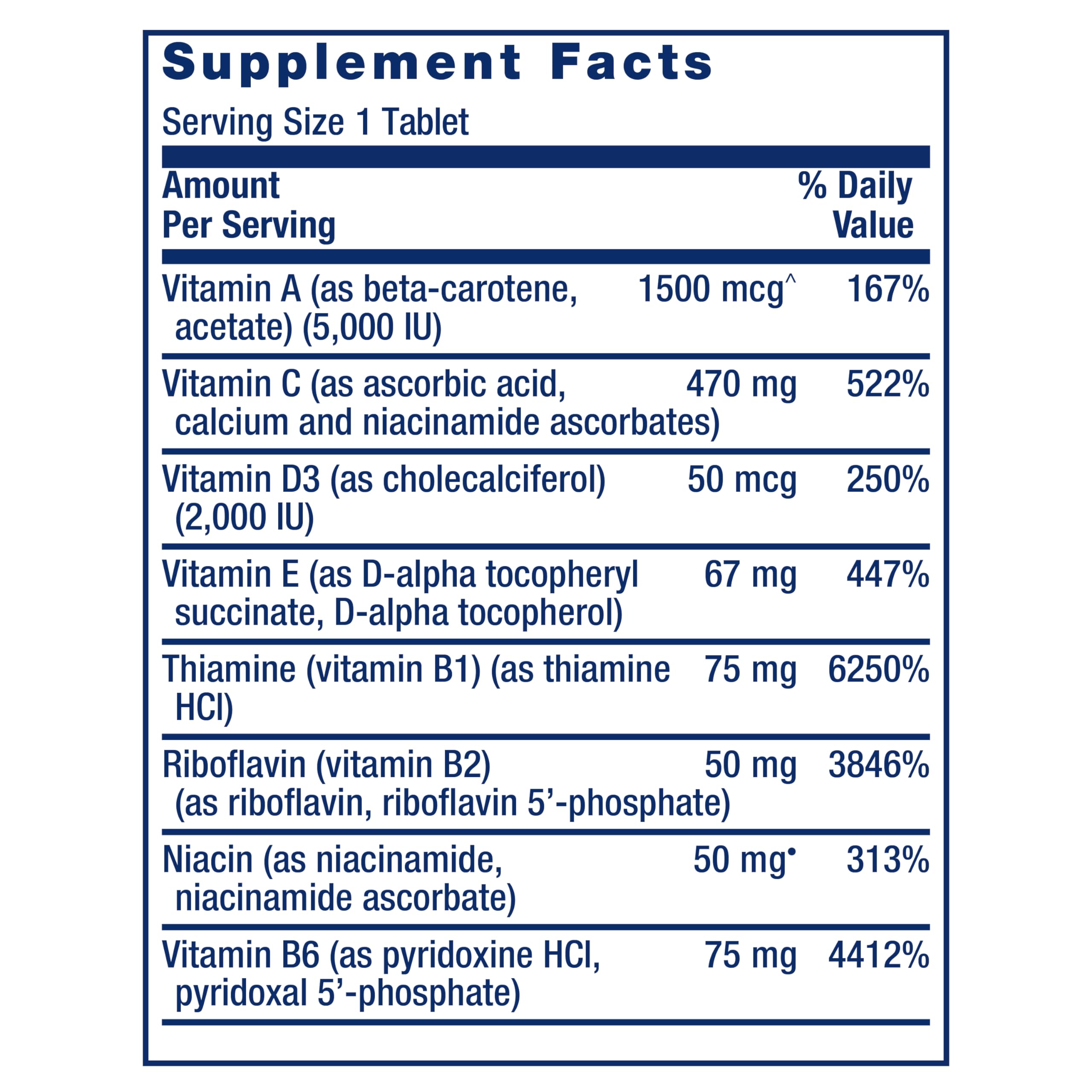 Foto 2 | Suplemento Life Extensión Multivitamínico 60 Tabletas-Venta Internacional