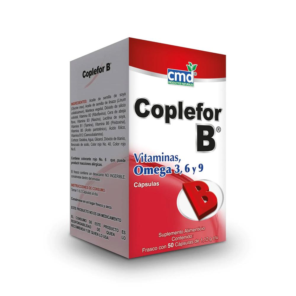 Foto 3 | Suplemento Alimenticio CMD Coplefor-B 50 Cápsulas