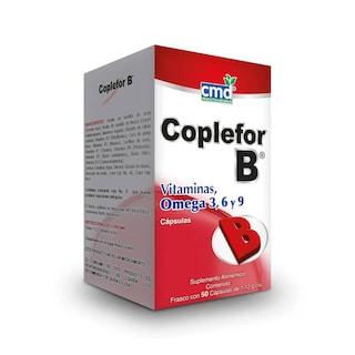 Foto 3 | Suplemento Alimenticio CMD Coplefor-B 50 Cápsulas